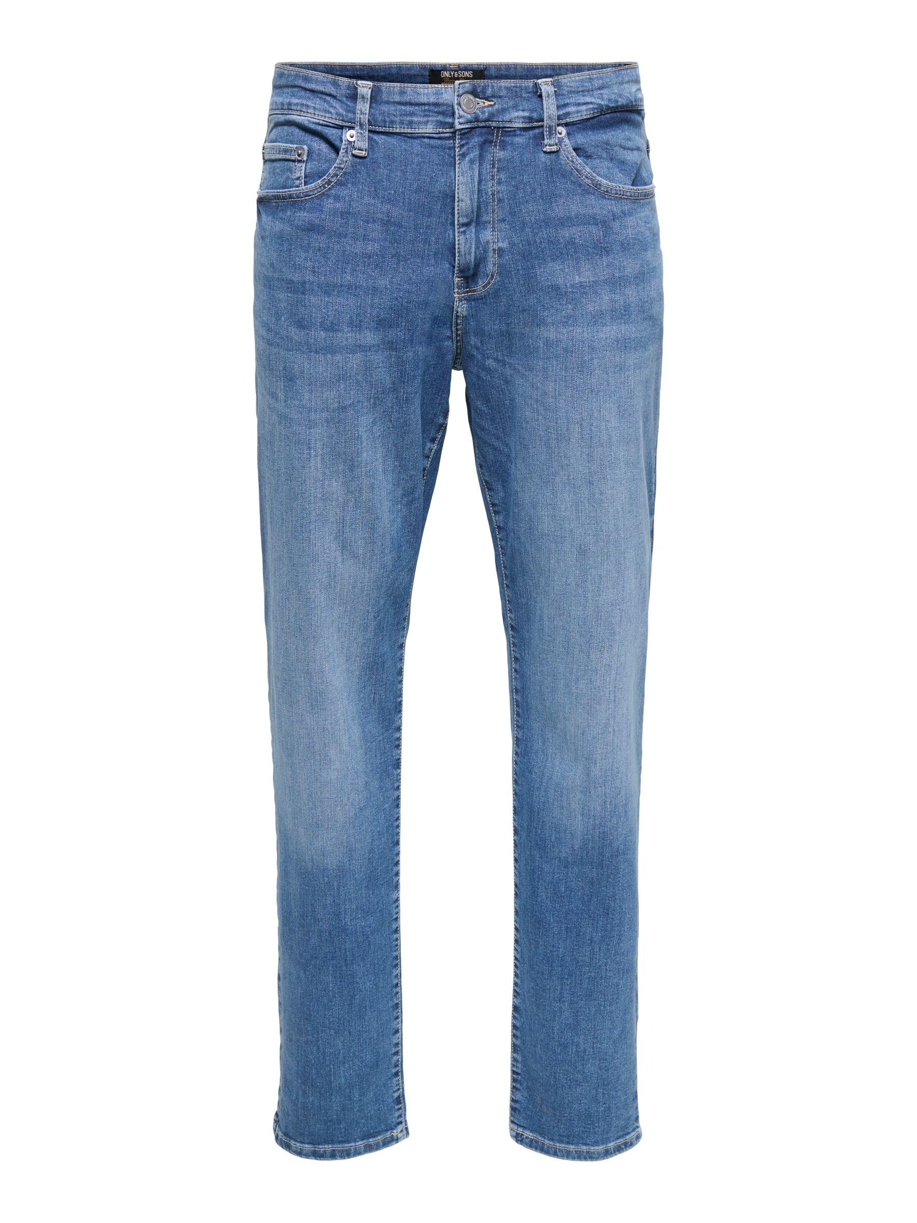 Only & Sons Male Normal geschnitten Jeans ONSWEFT Mittlere Taille Normal geschnitten Jeans