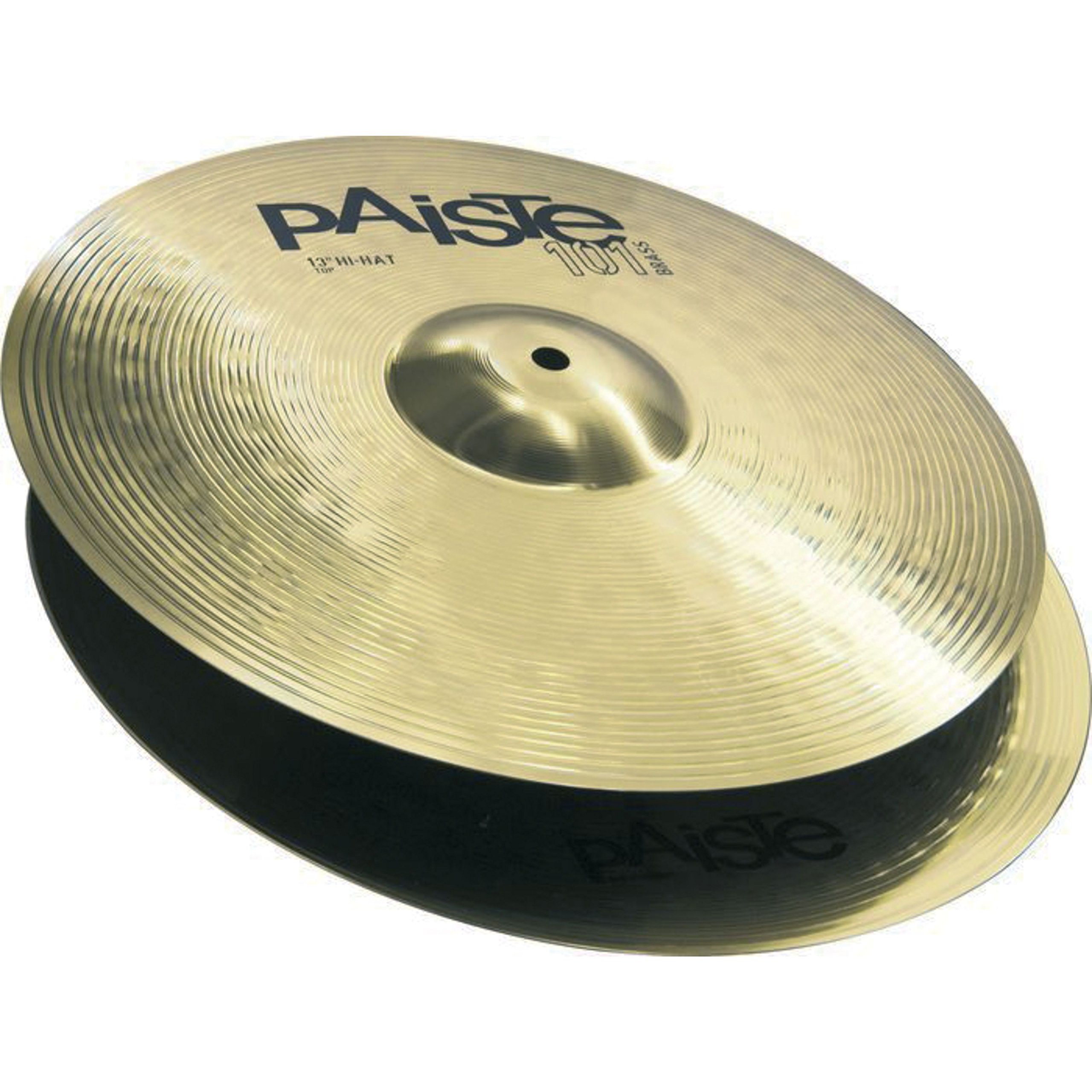 Paiste Set cymbales 101 laiton Essential 13" HiHat, 18" Crash Ride - Jeu de cymbales