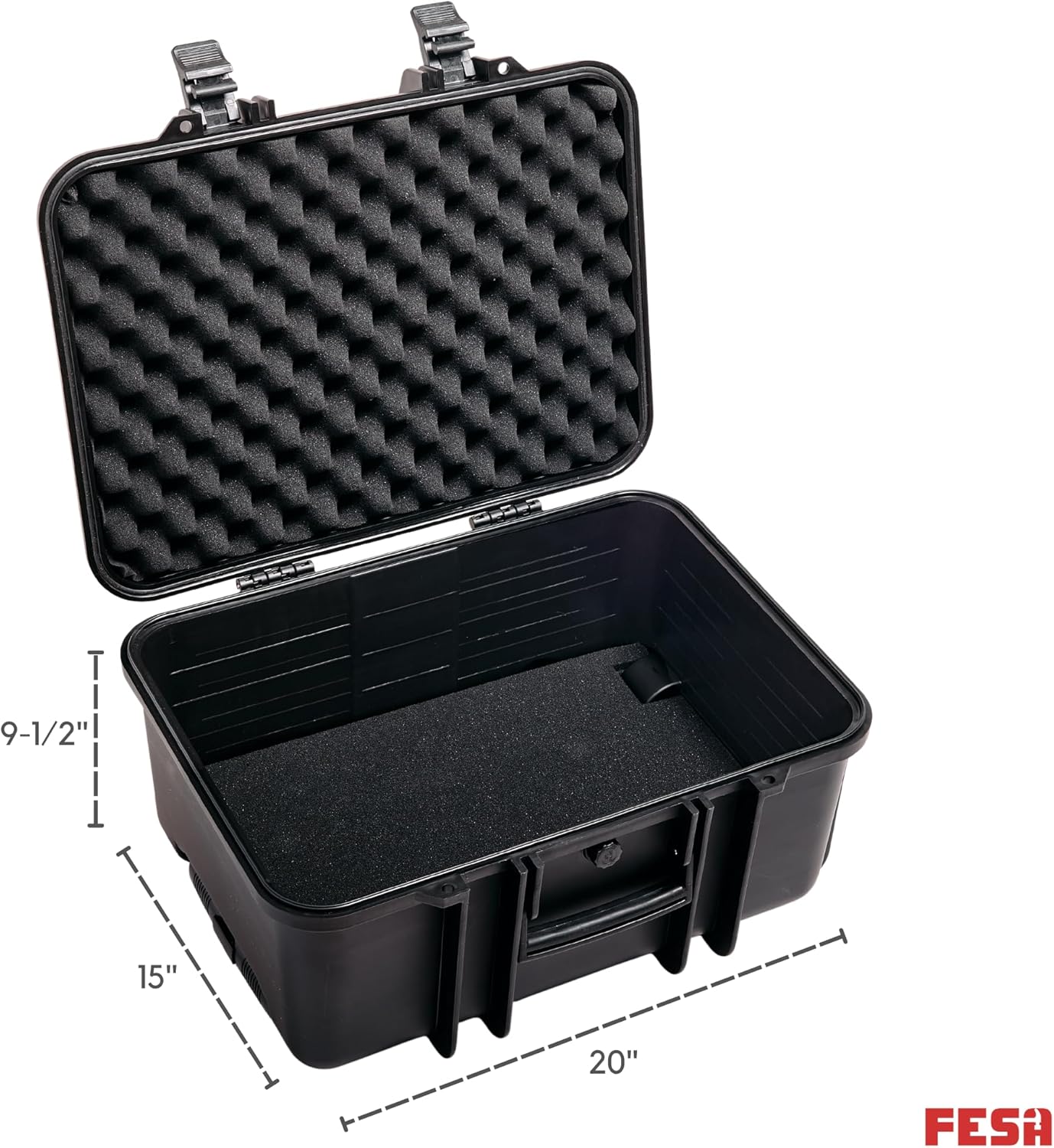 FESA Electrician Insulated Tool Set - 50-Piece 1000V Insulated Tool Kit with a Rolling Tool Case, Screwdrivers, Open & Box End Wrenches, Pliers, Socket Wrench Set & More - Electrical Hand Tools