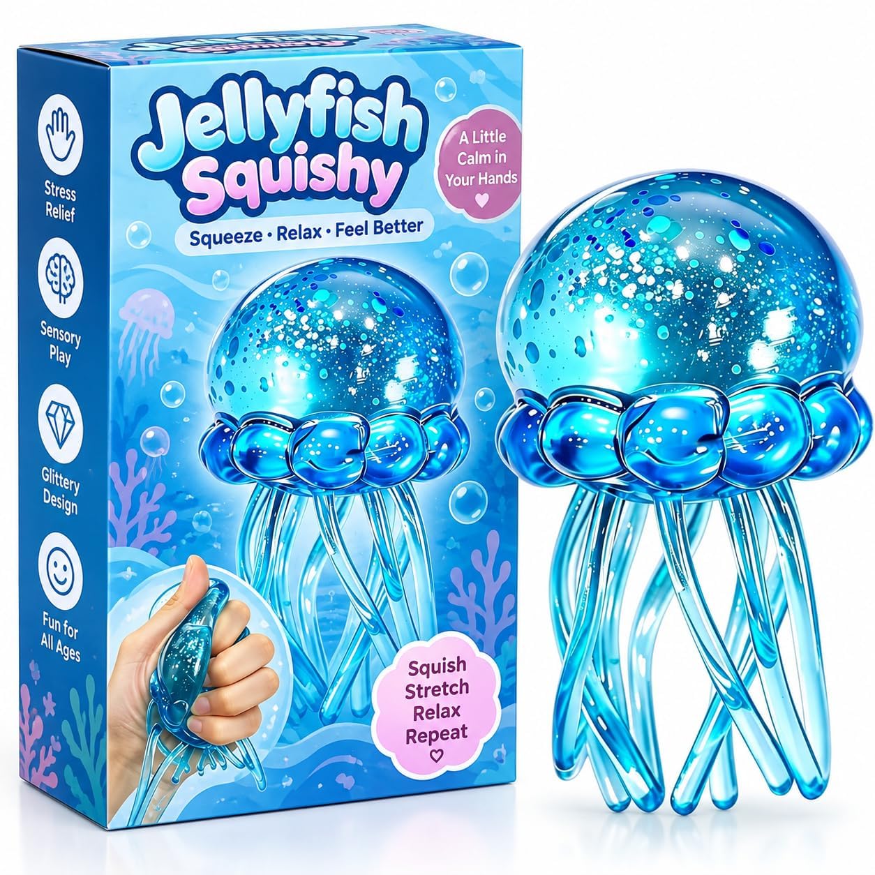 Strawberry Scented Squishy - Stress Relief Toy -8