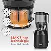 LEBENLANG Juicer Slow Juicer - Includes Recipe Book & Large 130 mm Opening I Perfect for Fruit Whole Fruits and Vegetables 100% BPA Free I Best Juicer Machine Juicer Electric Masticating Green Press