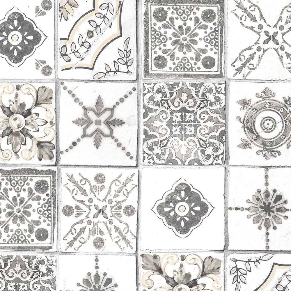NorwallCK36620 Morrocan Tiles Bolt Wallpaper
