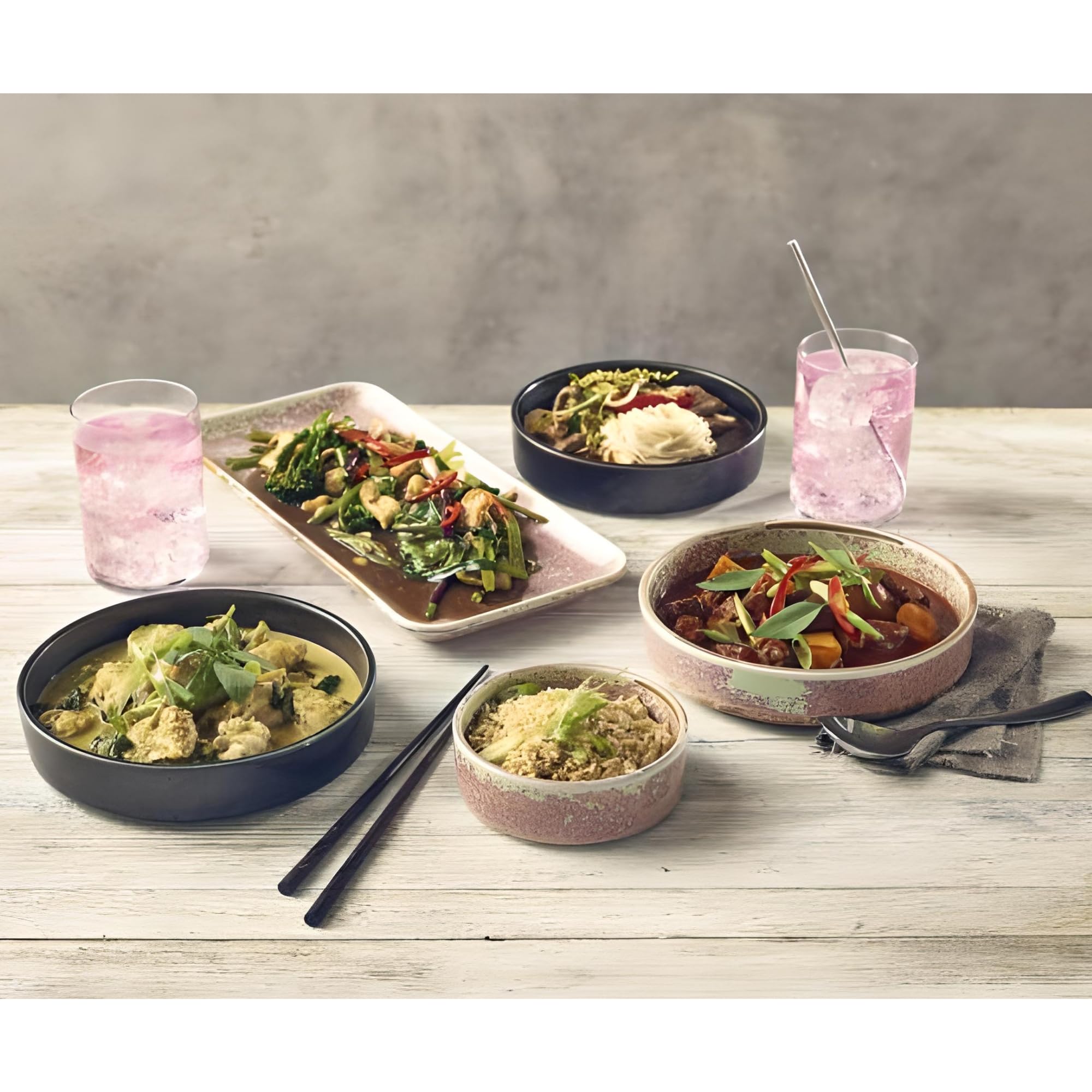 Genware Terra Porcelain, Rose, Presentation Bowl, 335ml, PB-PRS13, Pack of 6, 130 mm Diameter - Image 3