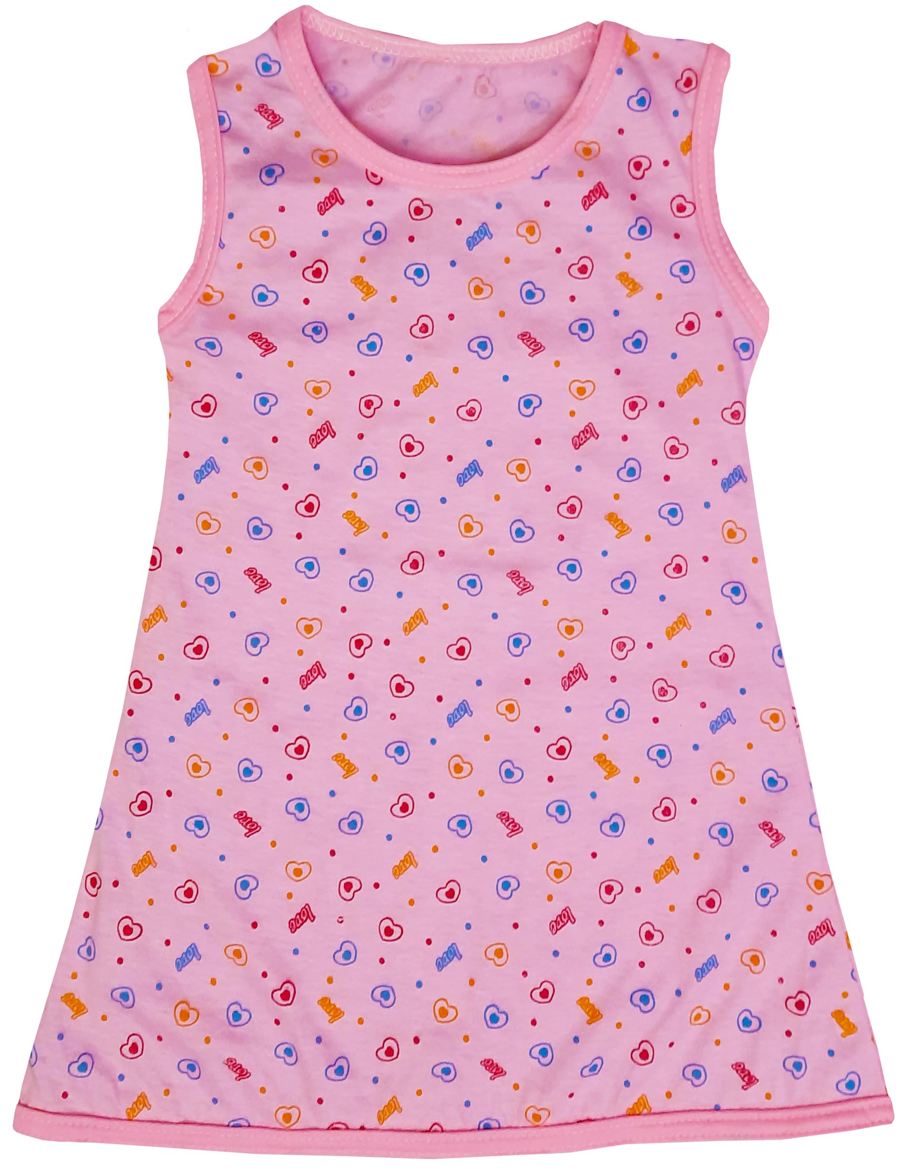 little PANDA Girls Cotton Sleep Dresses 3 Pack, Sizes 12-18 Months, 2-3 Years, 3-4 Years, Toddler Nightgowns (18-24 Months) - Image 6 thumbnail