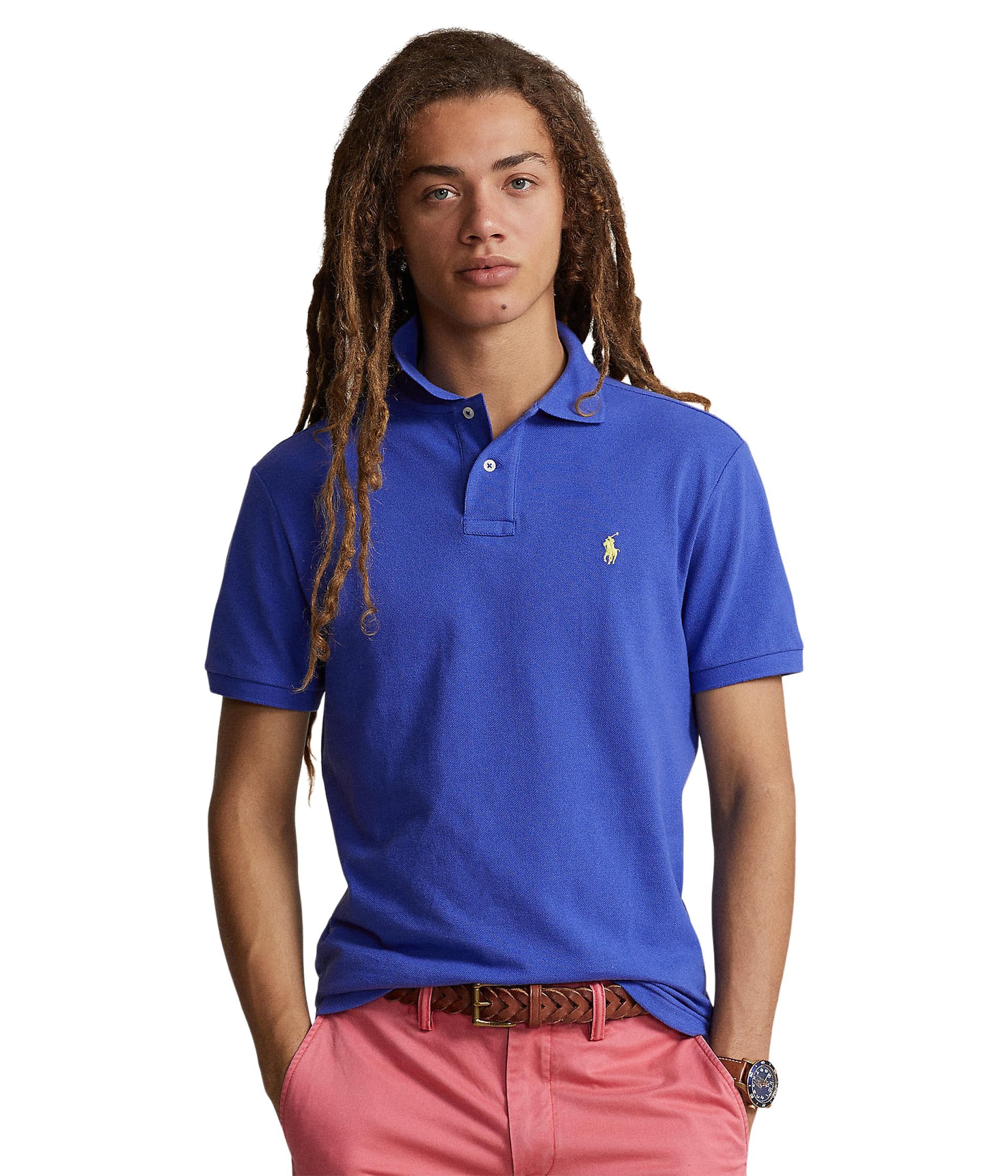 POLO RALPH LAUREN Classic Fit Mesh Polo Shirt