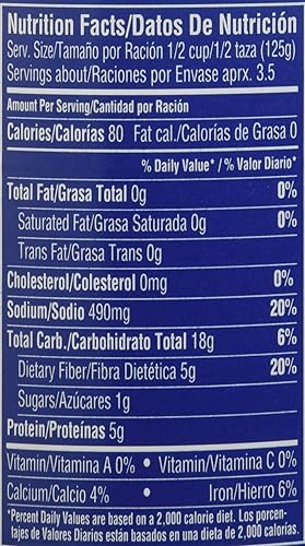 Miniatura 2 de 6 latas de Goya Dry Pigeon Peas lata de 15.5 oz (Gandules Secos en Lata 15.49 oz.) (6 Latas)