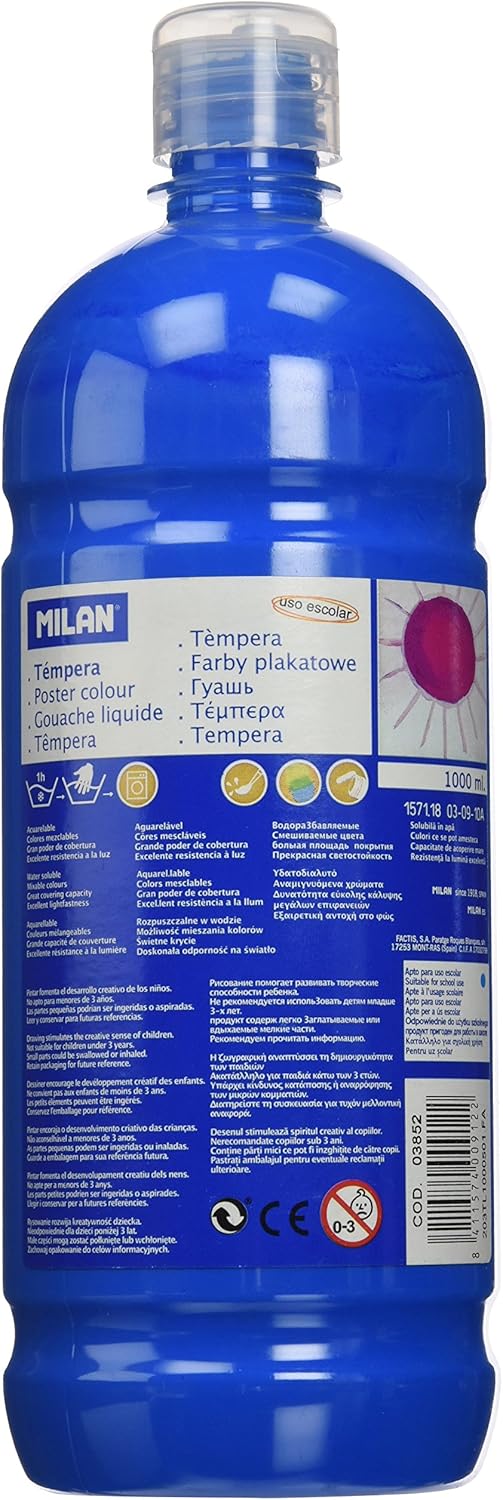 Milan 3852 – Tempera – Cyan