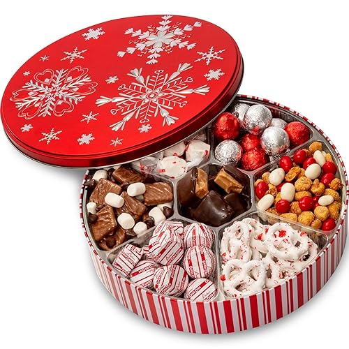 Miniatura 7 de Bonnie and Pop - Variedad de lata de chocolate de Navidad