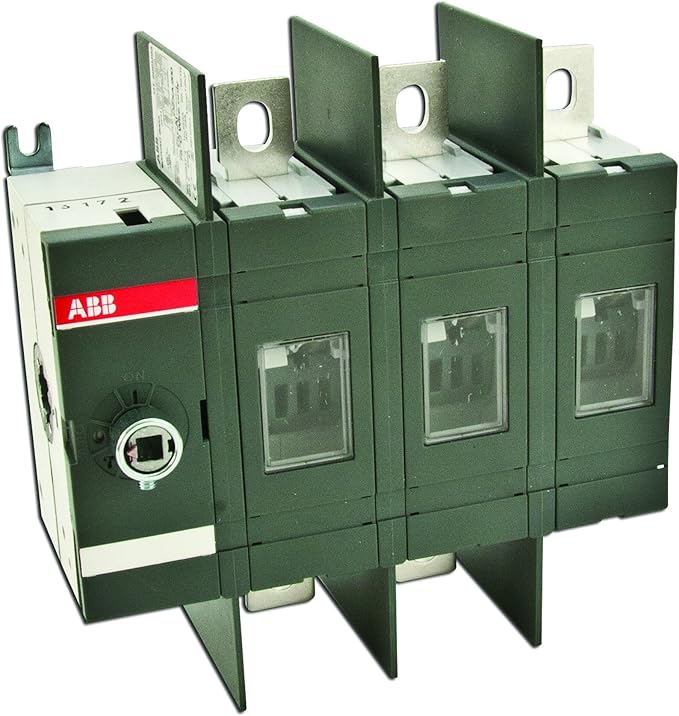 Interrupteur Sectionneur ABB OT200U03 - 3 Pôles, Commande Frontale, Monté Sur Base, Neuf