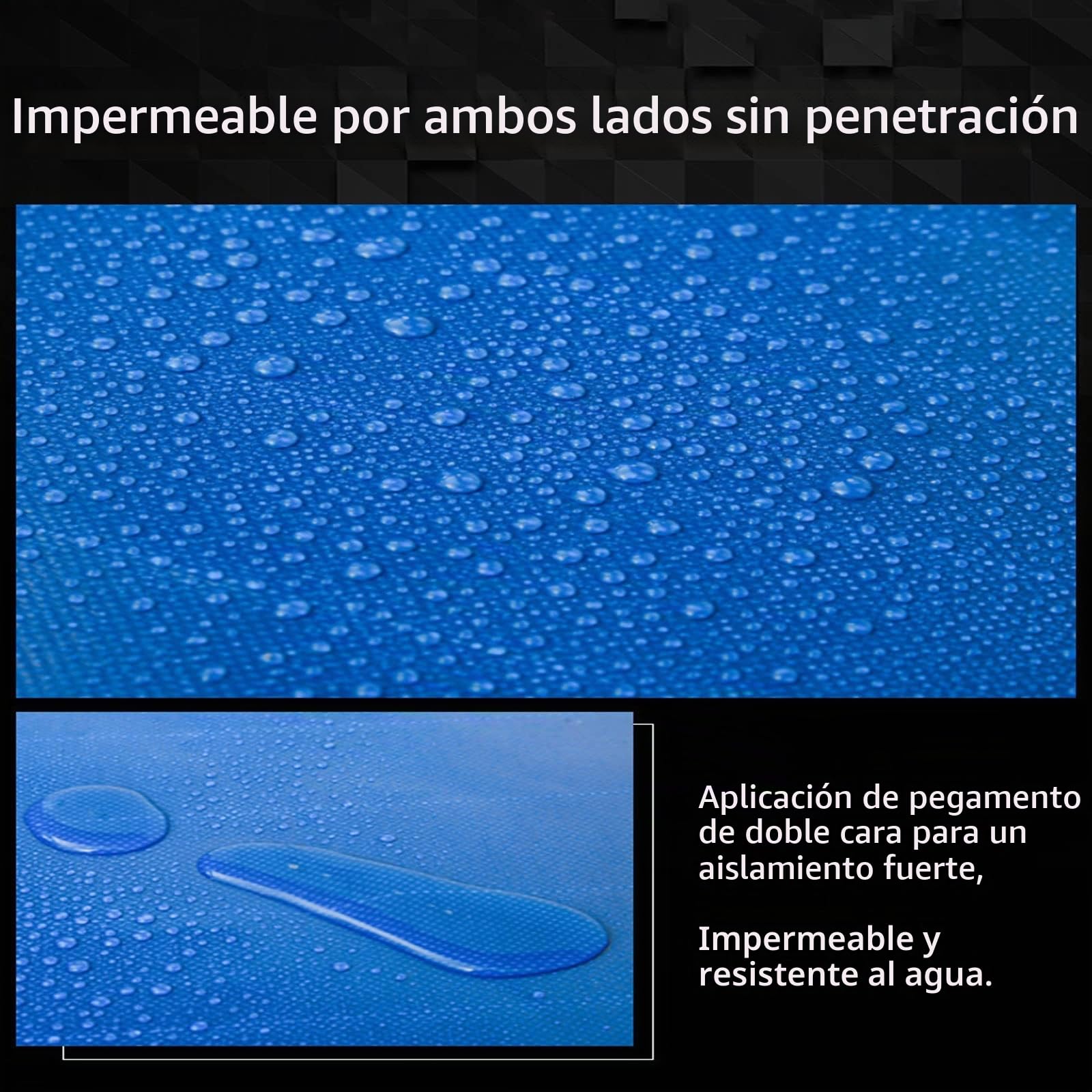 Deposito Agua 500 600 1000 1500 3000 Litros Exterior Bolsa de Agua Flexible Bolsa de Agua de Gran Capacidad Bolsa de Almacenamiento de Agua Al Aire Libre PortáTil Grande Gruesa Plegable Coche Flexible