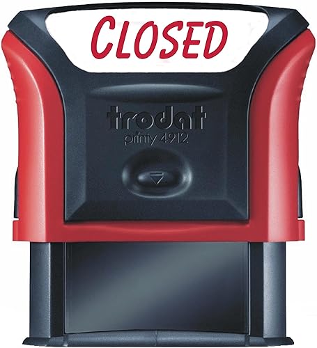 Trodat - Sello de goma autoentintado cerrado