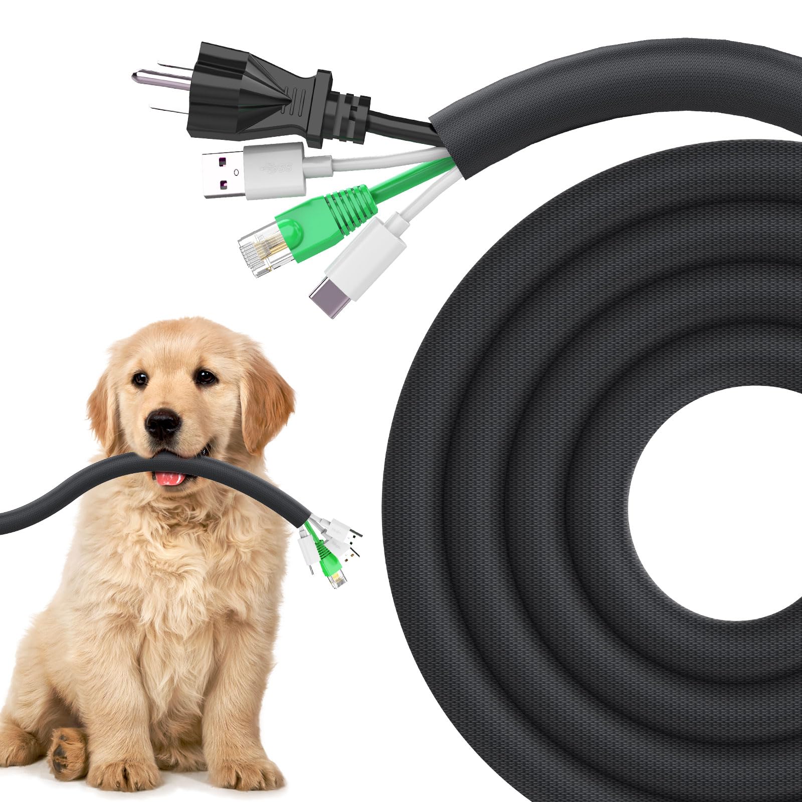 UOMTFAI Dog and Cat Cord Protector