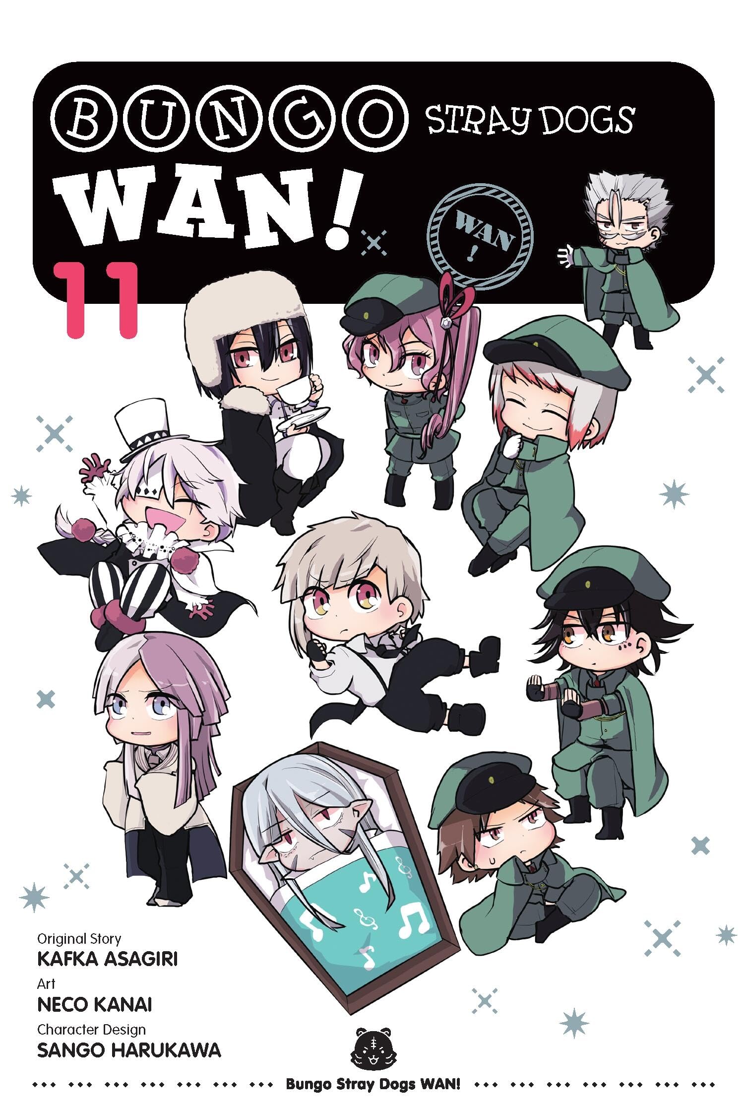 Sango Harukawa Bungo Stray Dogs: Wan, Vol. 11 Paperback Book