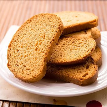 Heavens Classic Rusk/Toast/Chai-Coffee Time Mouth-Watering Rusk/Toast/Crunchy Rusk-400g200g*2Pac