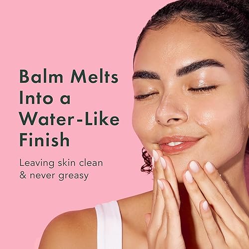 Miniatura 7 de Rael Removedor de maquillaje, bálsamo limpiador Miracle Clear  Bálsamo removedor de maquillaje Twist-Up con salvado de arroz y aceites de jojoba,