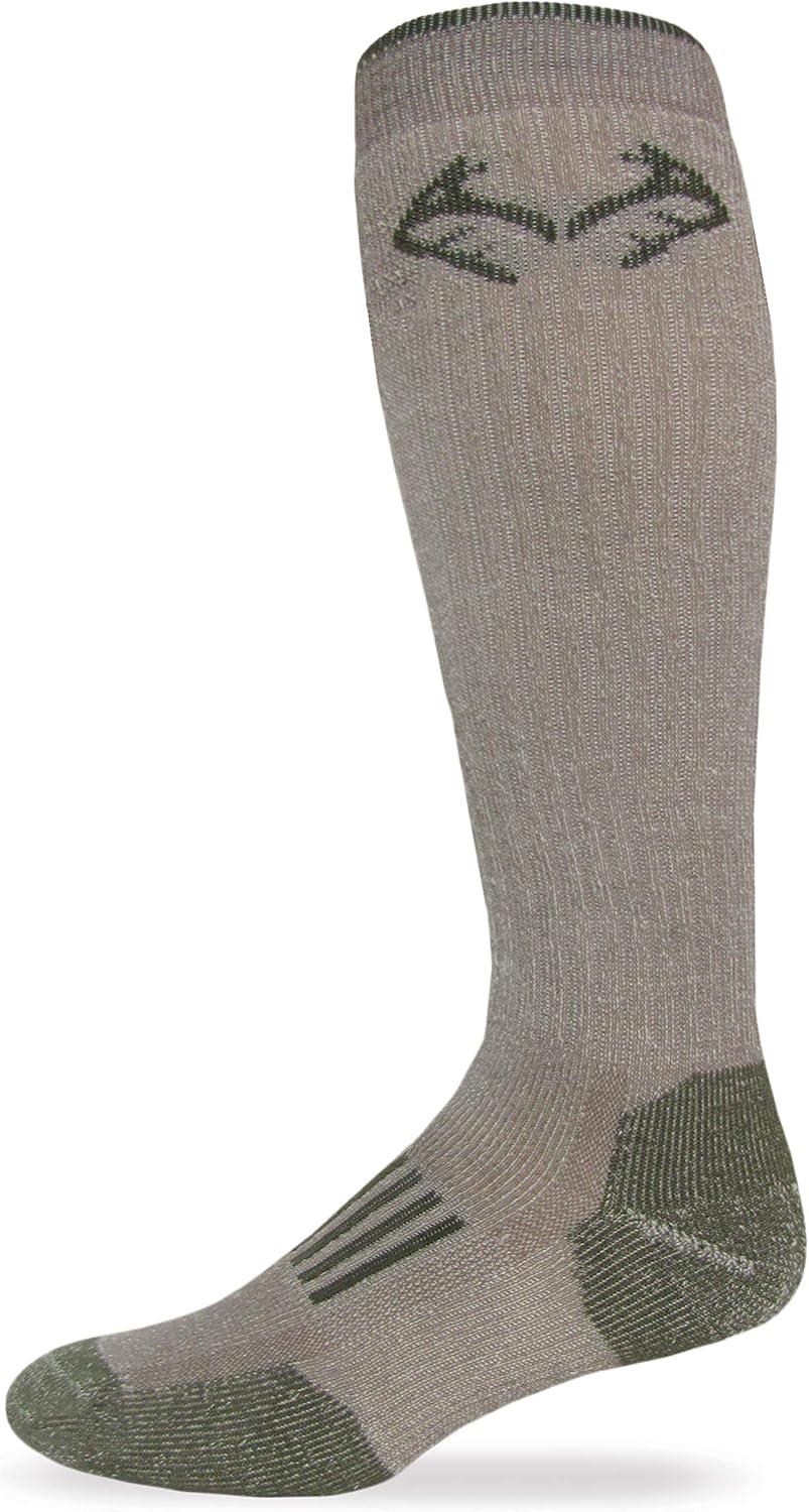 RealTree Heavyweight Socks fits shoe size 9-13