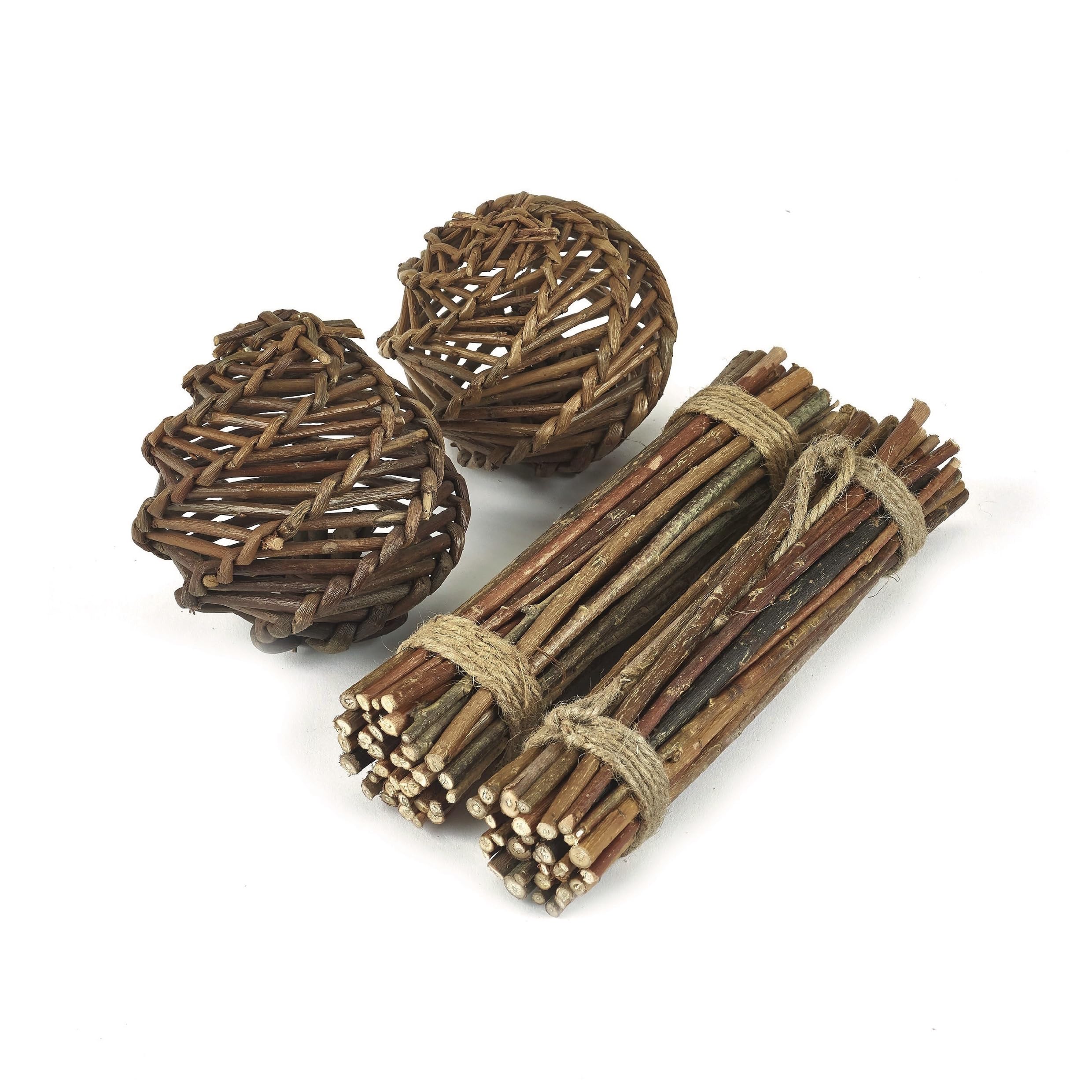 Rosewood Naturals Willow Toys Value Pack for Small Animals & Birds