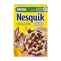 NESQUIK Duo Palline con Cereali Integrali al Cacao e Cioccolato Bianco 325g