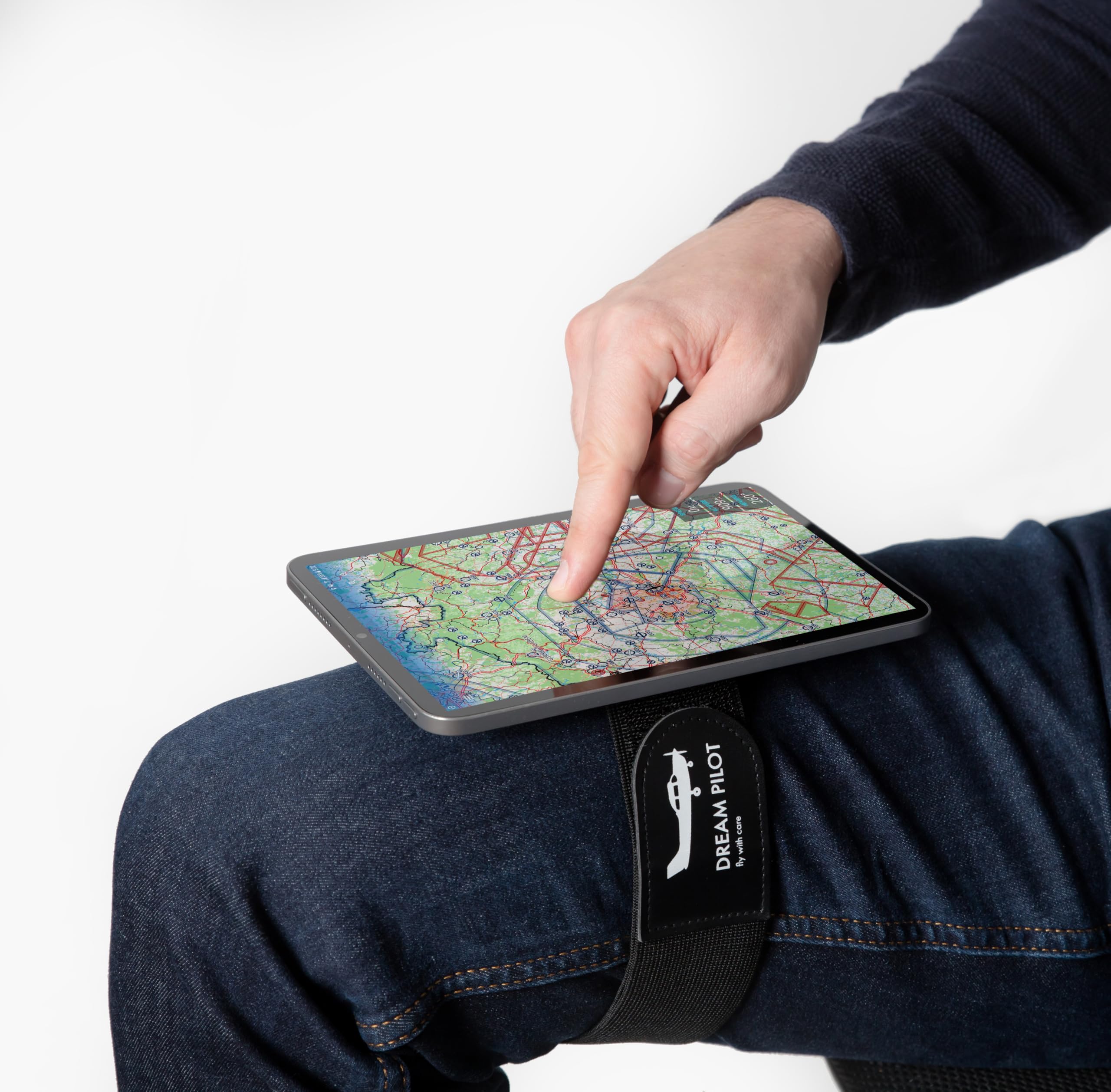 Dream Pilot Universal Piloten Kniebrett für iPhone, iPad, Android Telefone und Tablets