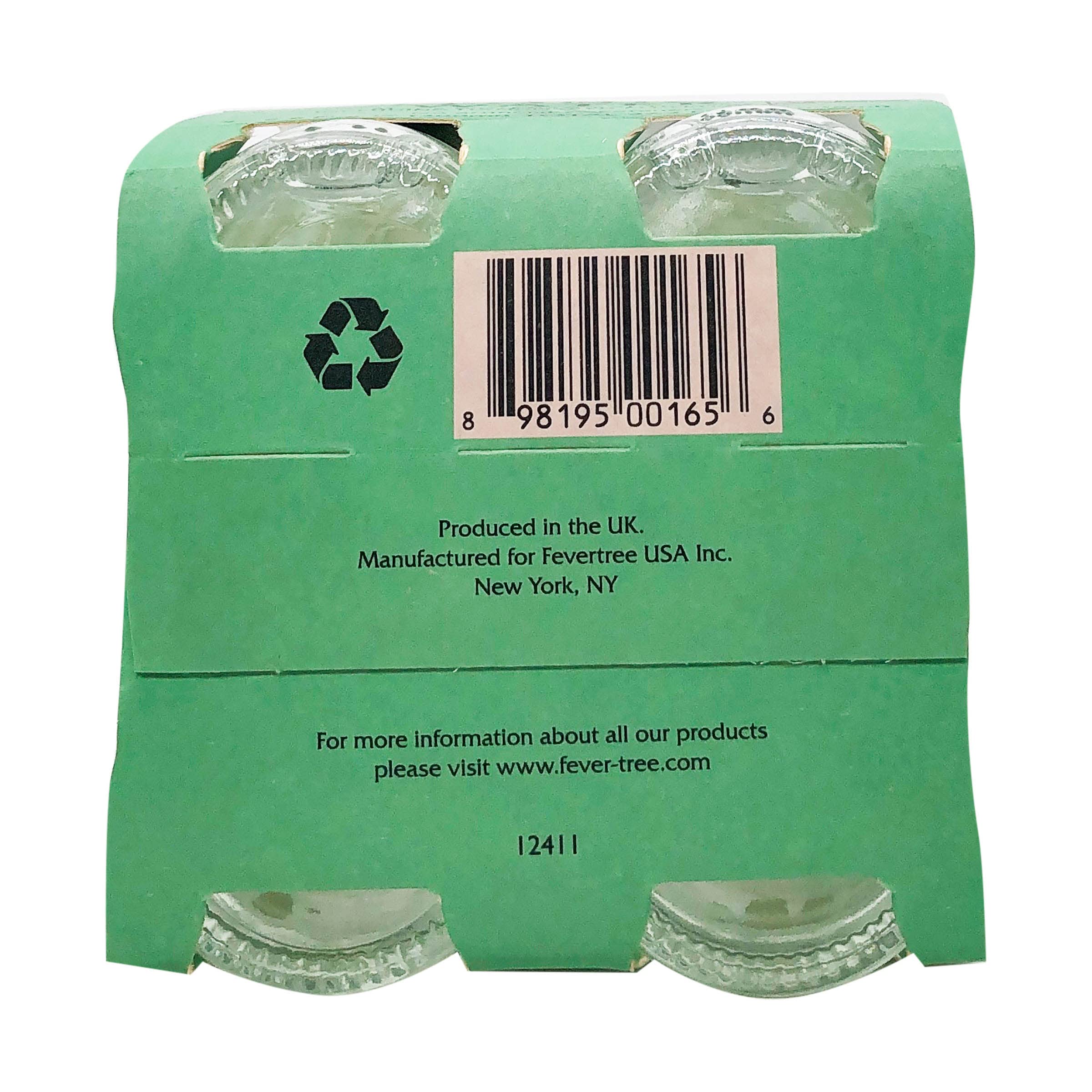 Fever-Tree, Tonic Water Elderflower, 6.8 Fl Oz, 4 Pack