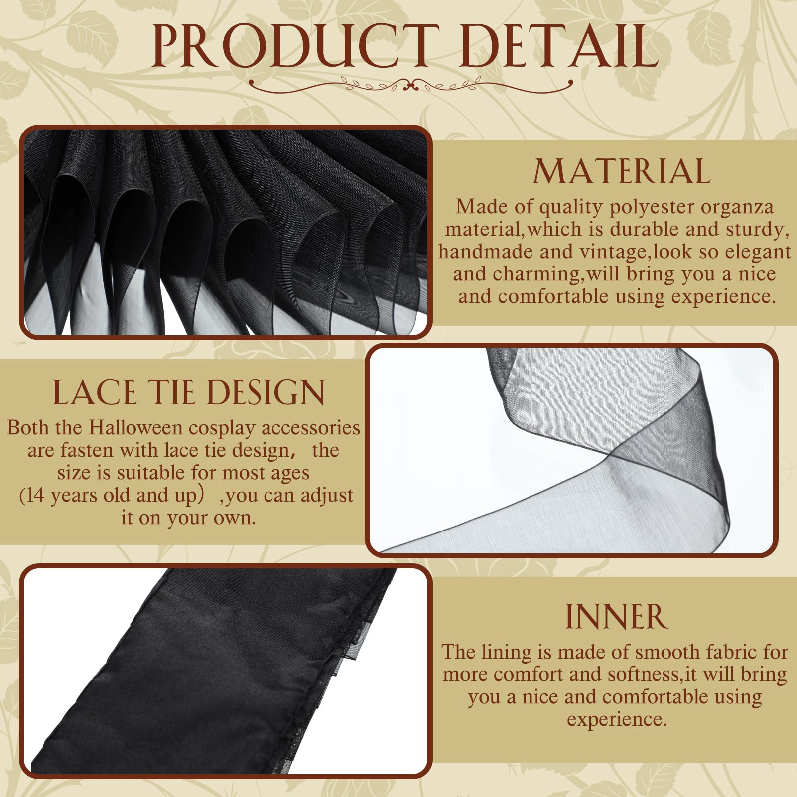 Geyoga Halloween Clown Collar and Cuffs Set Renaissance Elizabethan Neck Ruffle Collar Wrist Clown Cosplay Accessories