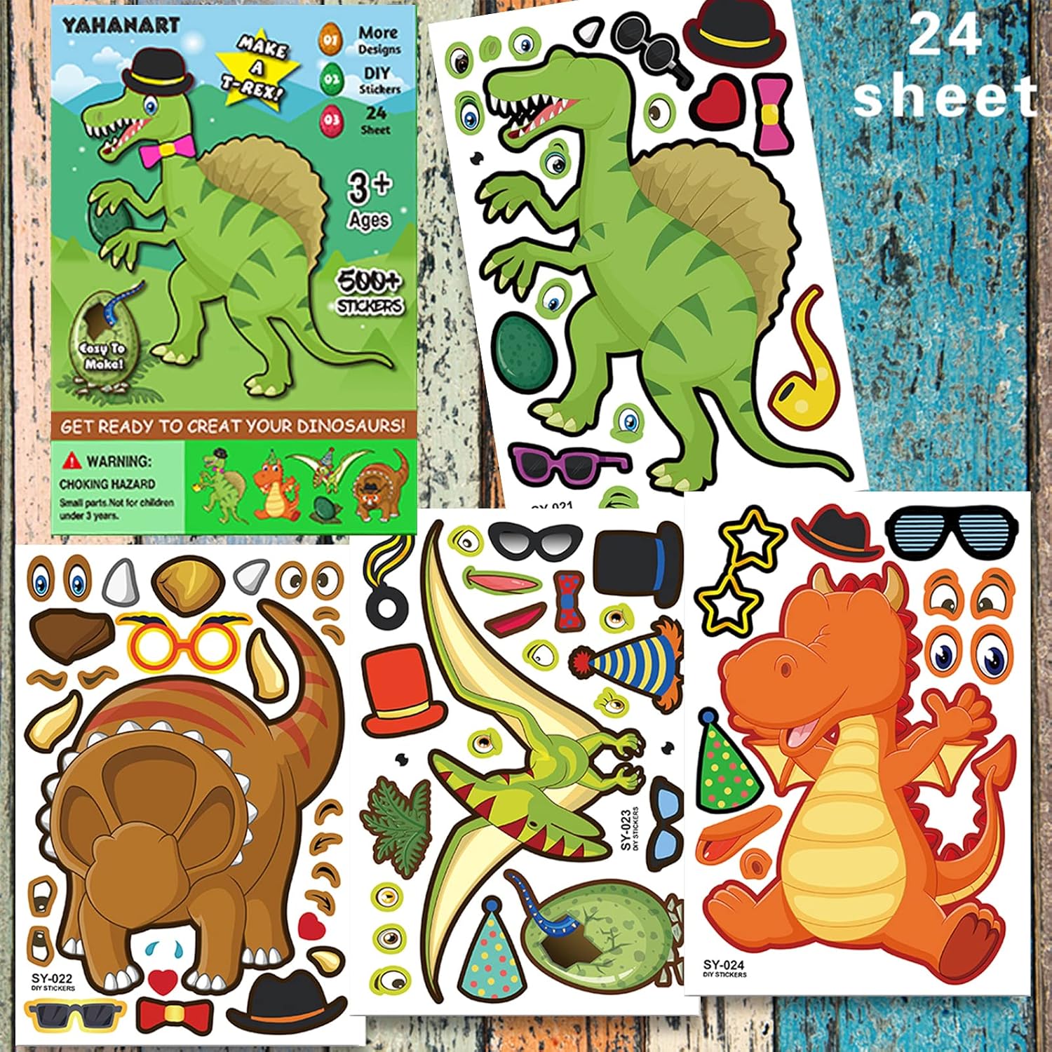 Dinosaur Stickers,Make Your Own Dinosaur Stickers,Make A Dinosaur