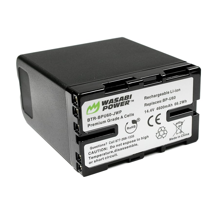 Amazon.com: Wasabi Power Battery for Sony BP-U60 and Sony