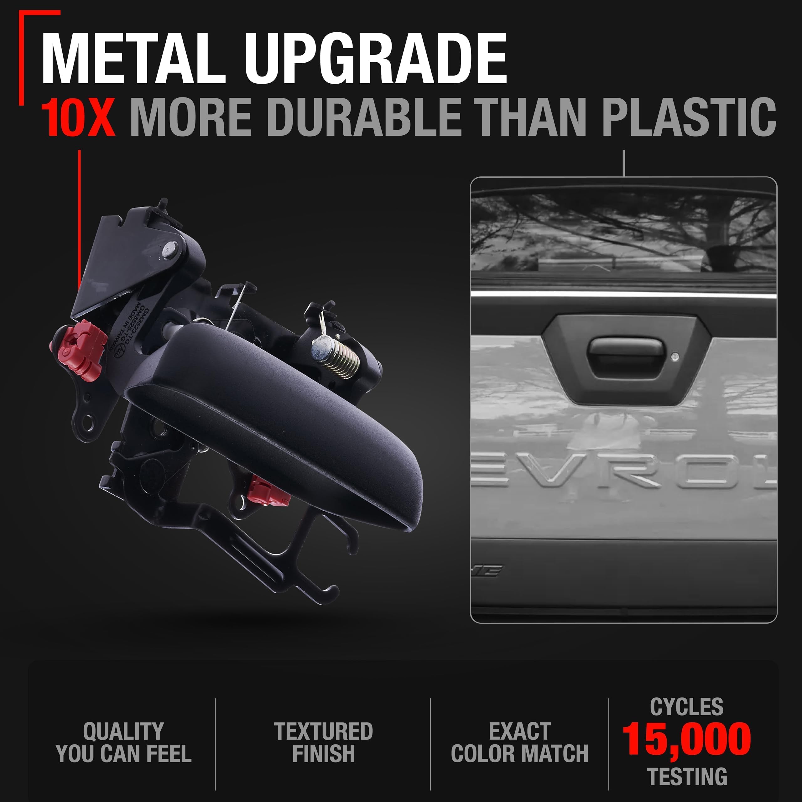 Amazon.com: T1A Tailgate Handle Assembly, Upgraded Metal