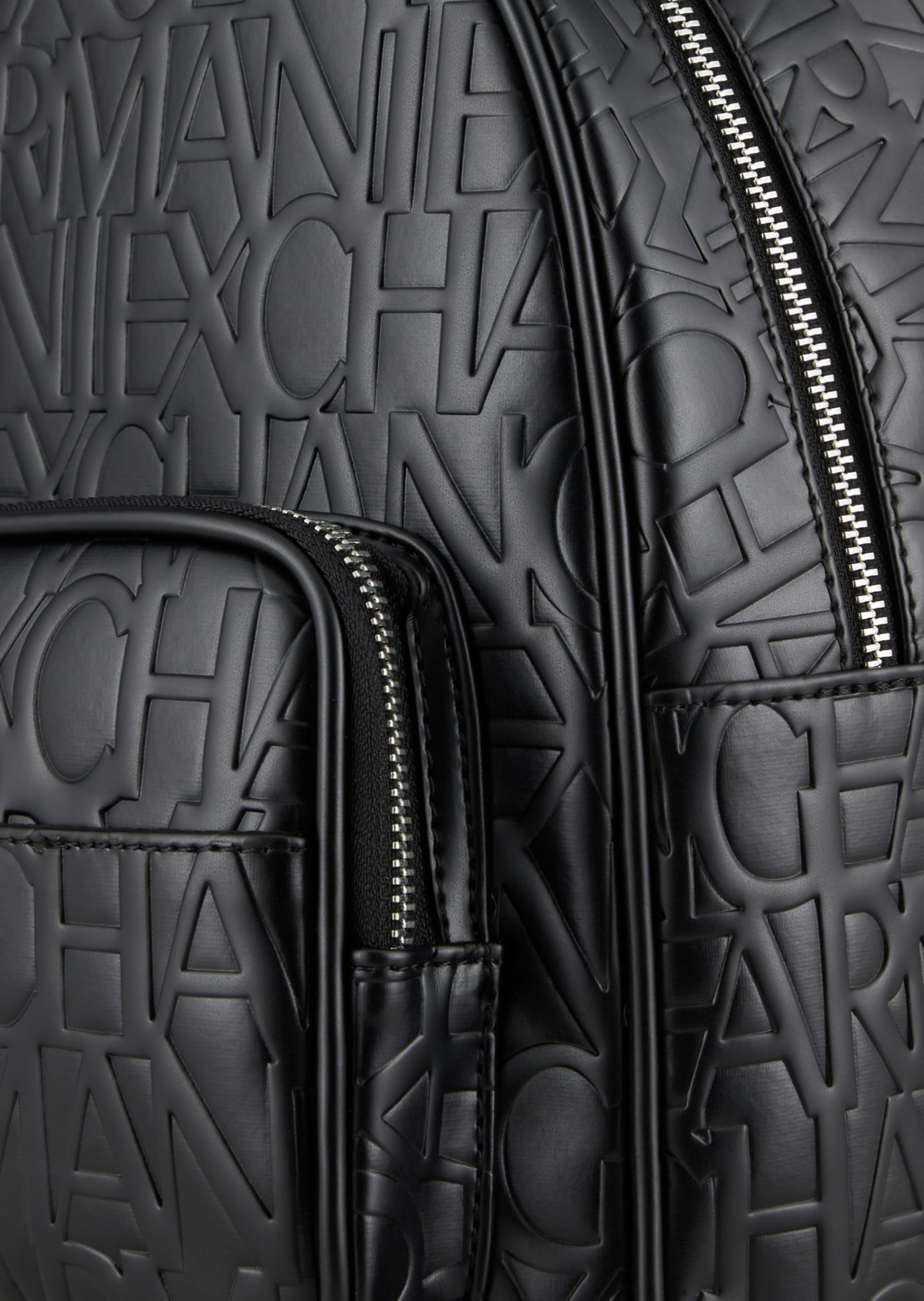 Armani Exchange Kobiety Essential Plecak, Czarny, 33,9 x 27,9 x 17,6 cm