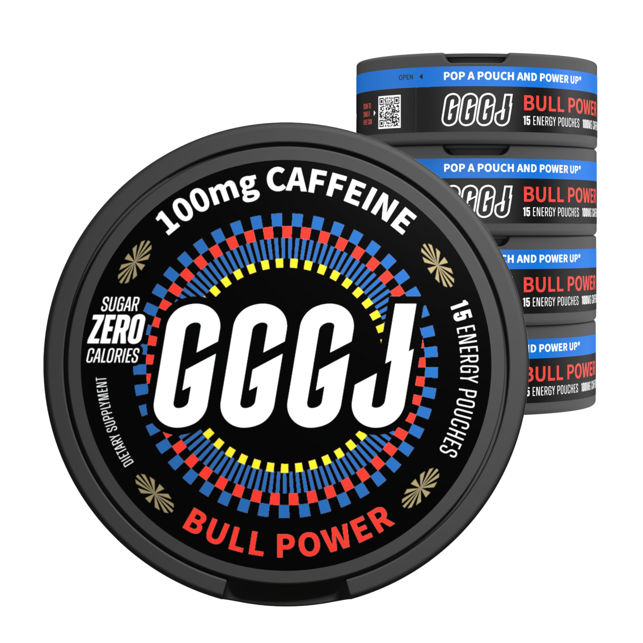 Amazon.com: GGGJ Plant-Based Nootropic Pouches | Energy Pouches