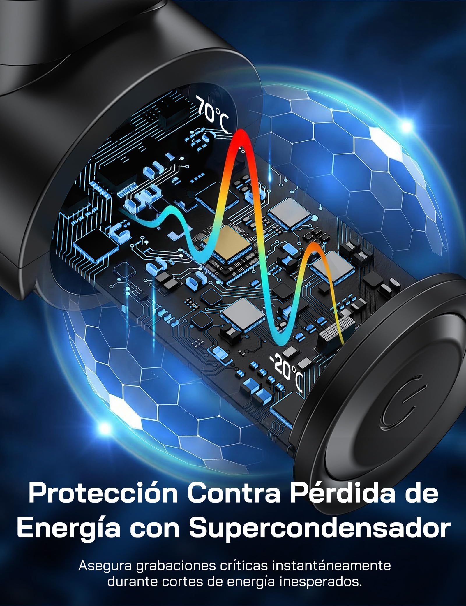 WOLFANG 2.5K Dashcam WiFi Cámara para Coche, Mini Dash Camera para Coches 1440P Front Dash CAM con App, WDR Visión Nocturna, Grabación en Bucle, Soporta Modo Parking 24H, Aviso de Voz, G-Sensor