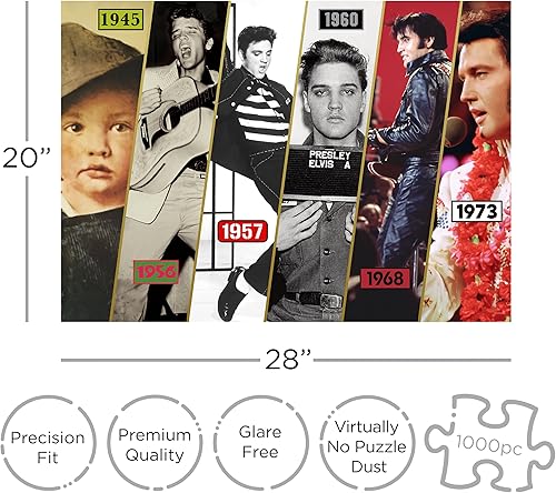Miniatura 2 de AQUARIUS - Elvis Presley Timeline - Rompecabezas de 1000 piezas