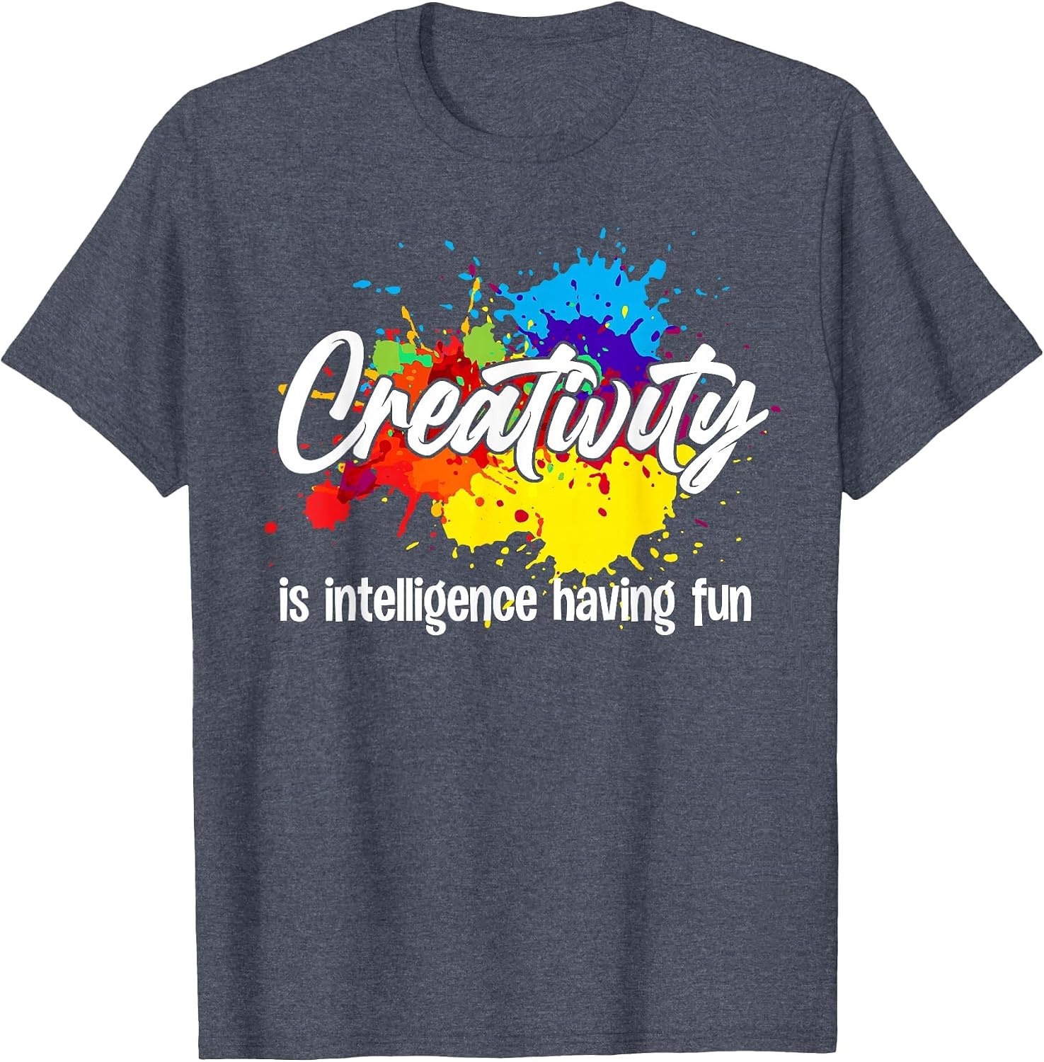 Cute Creativity Art for Men Women Creative Drawing Teacher T-Shirt image 3