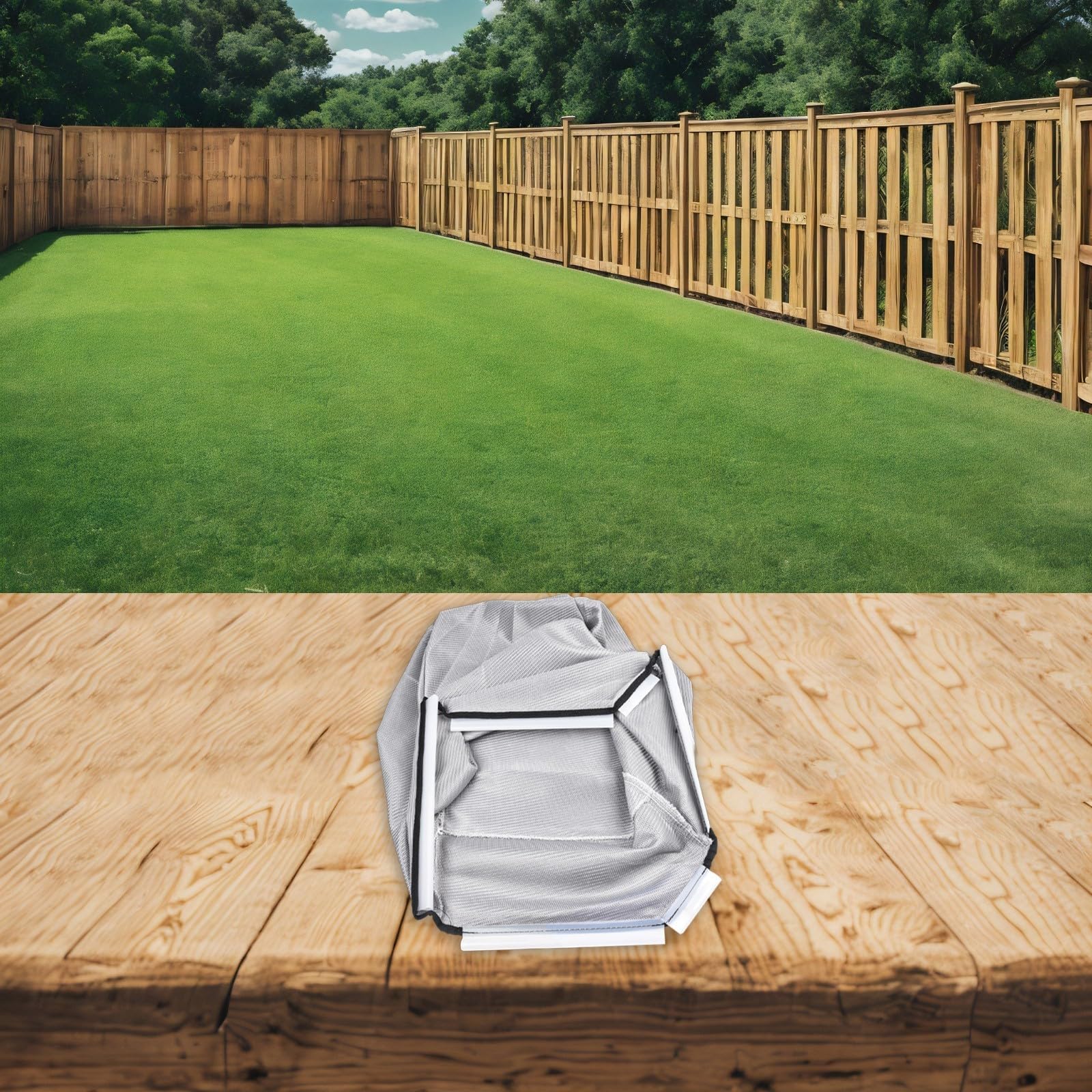 Bolso eficiente de la hierba del cortacésped, bolso de la colección de la hierba para HRX217K2 HMAA HZAA VKAA 81320 VH7 000, reemplazo del bolso del colector de la hierba, Piezas del bolso de la