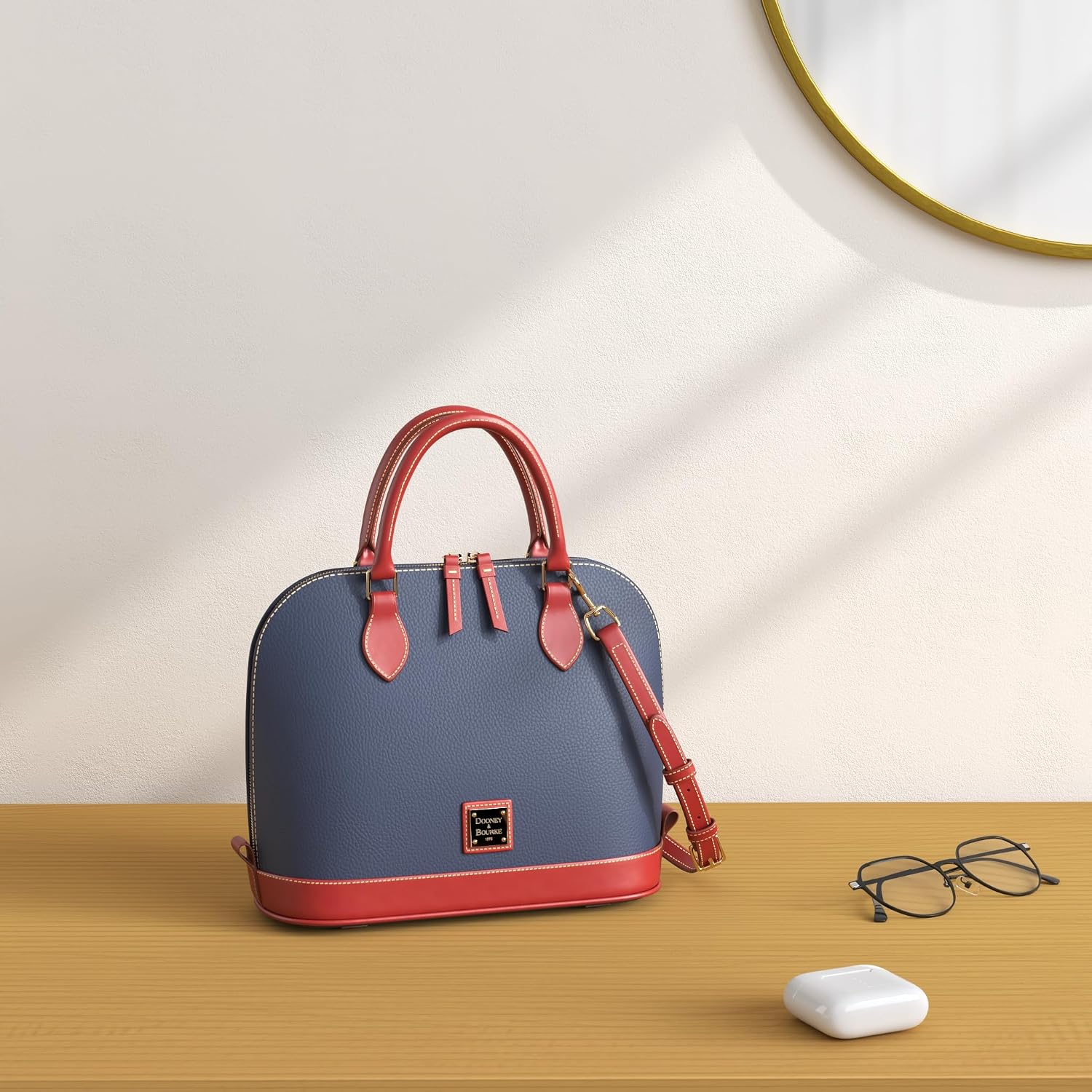 Dooney & Bourke Handbag, Pebble Grain Mail Satchel image 3