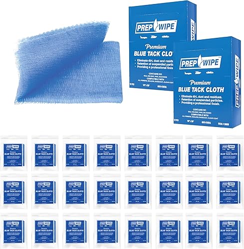 LAUCO 24 trapos de adherencia de toallitas de preparación  Paños de adherencia  Carpintería profesional y pintura  Sin pelusas, elimina el polvo,