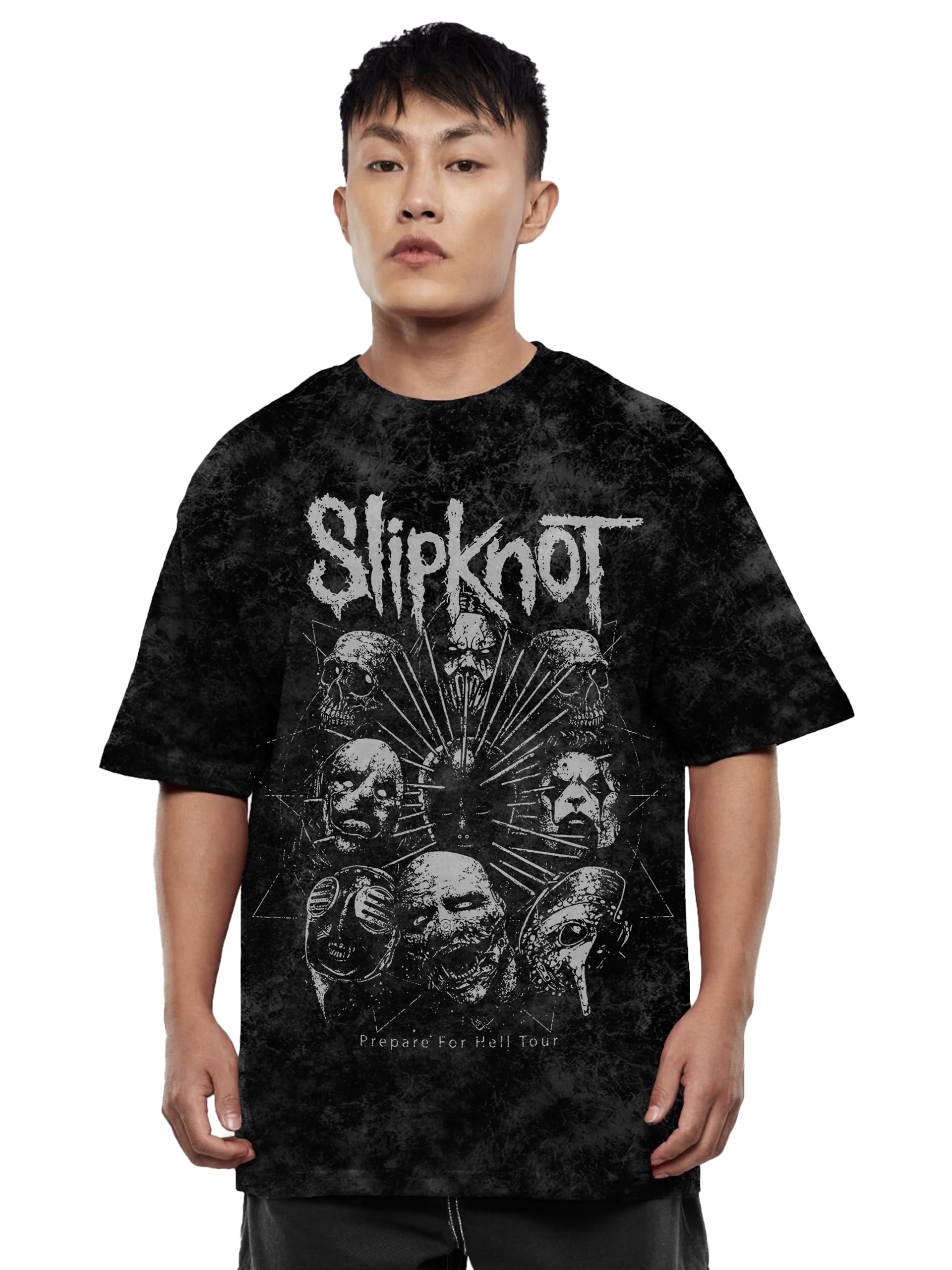 Buy Darkbuck® Acid Wash Oversized Tshirt for Men and Women Drop