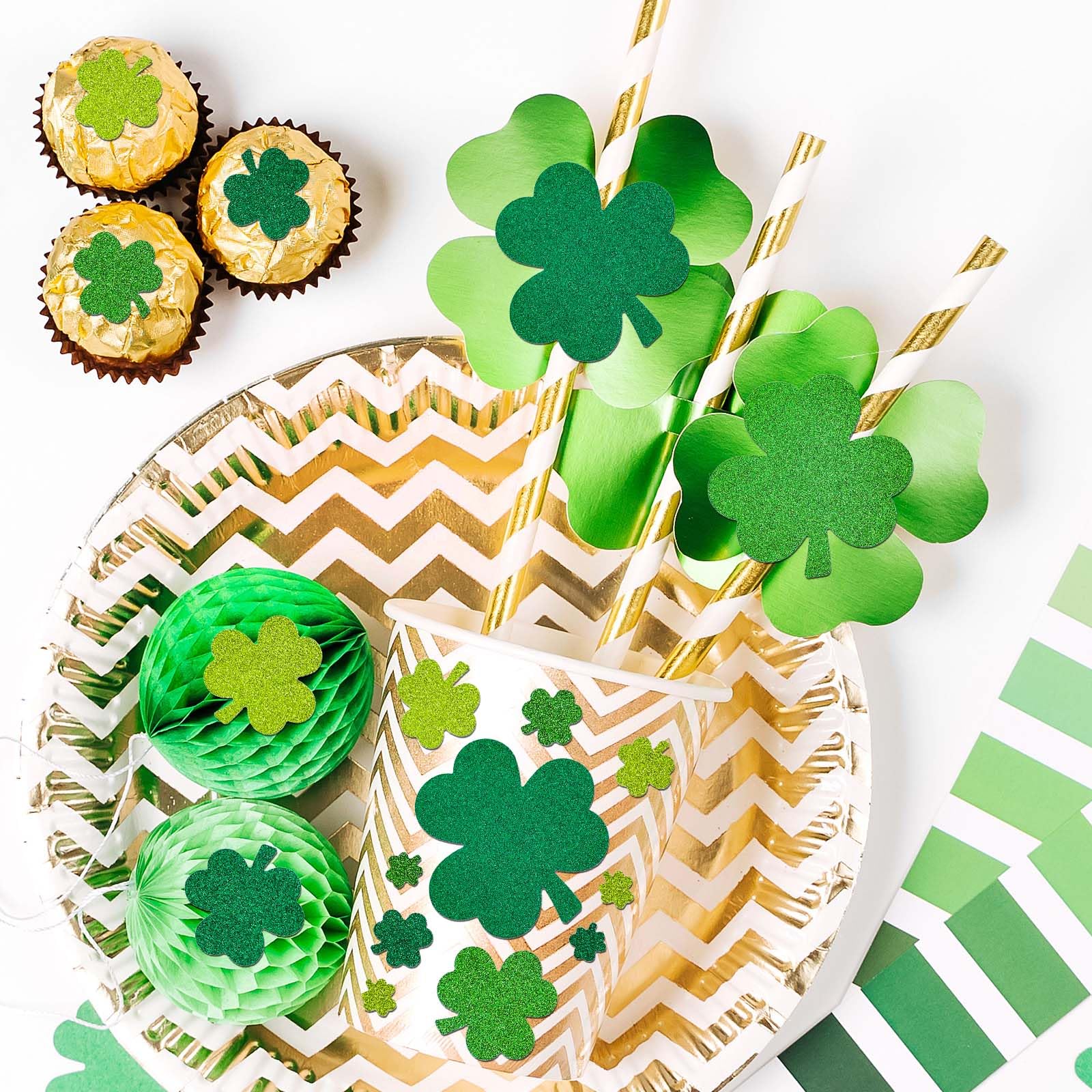 Lucky 13 Shamrock Adhesive Vinyl Decal Sticker Car Truck Window Bumper Laptop 6
