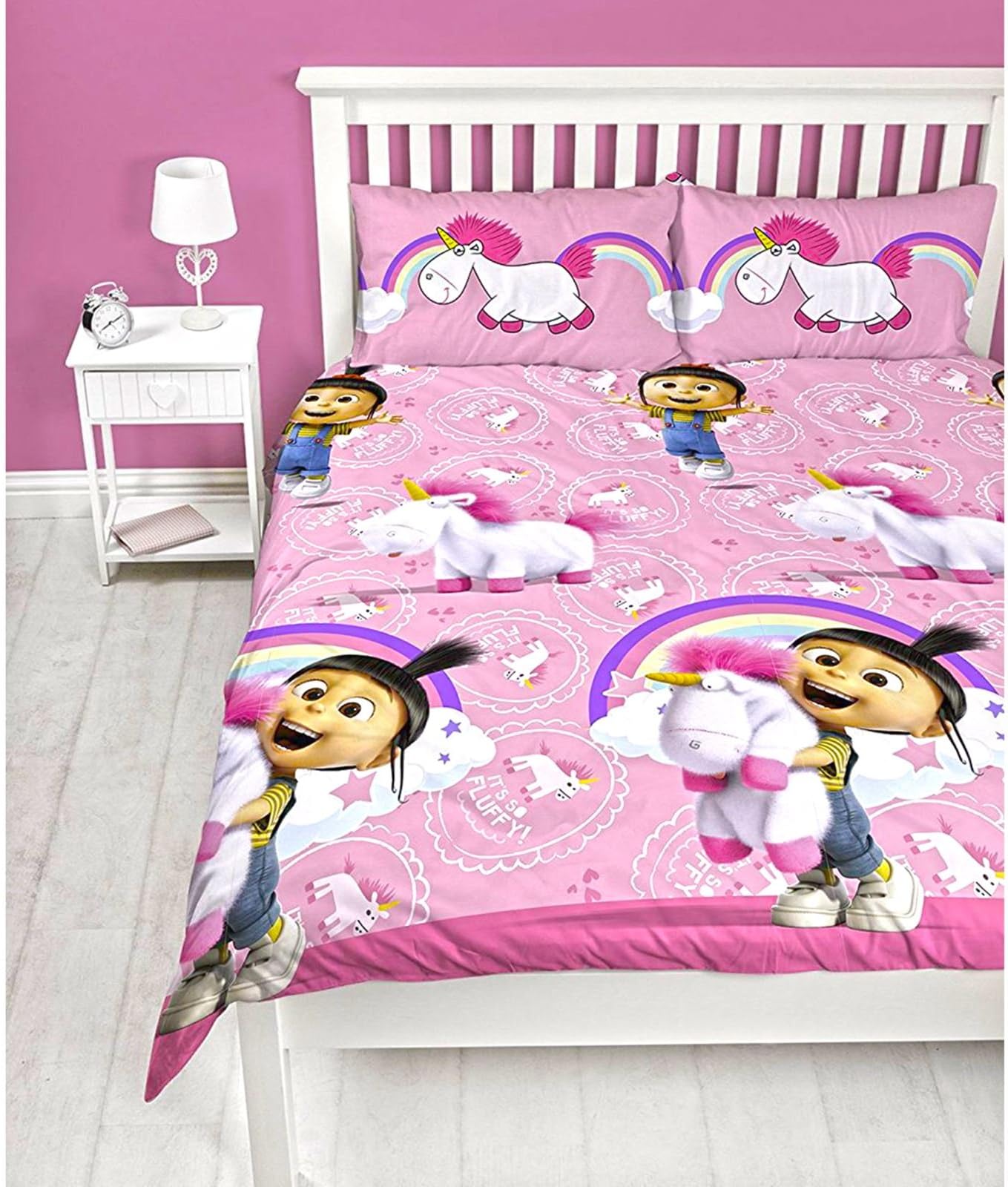 Despicable Me 3 'Daydream' DOUBLE Duvet Set - Repeat Print Design