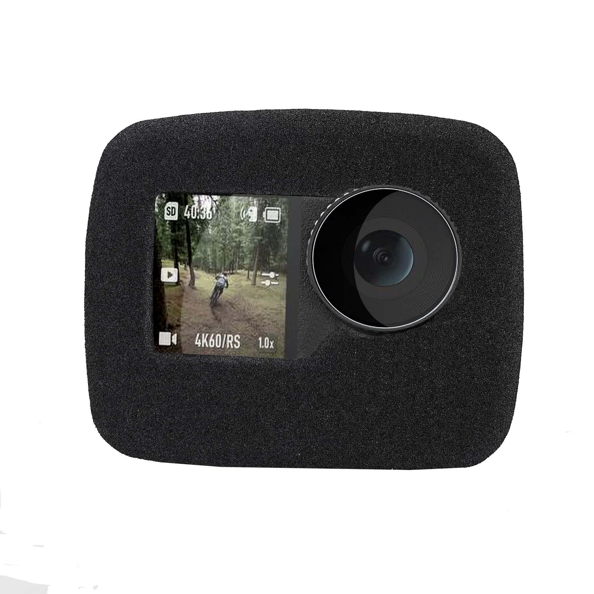 Housse Coupe-Vent En Mousse Pour DJI Osmo Action 3 – Réduction Bruit Du Vent – Noir - 9