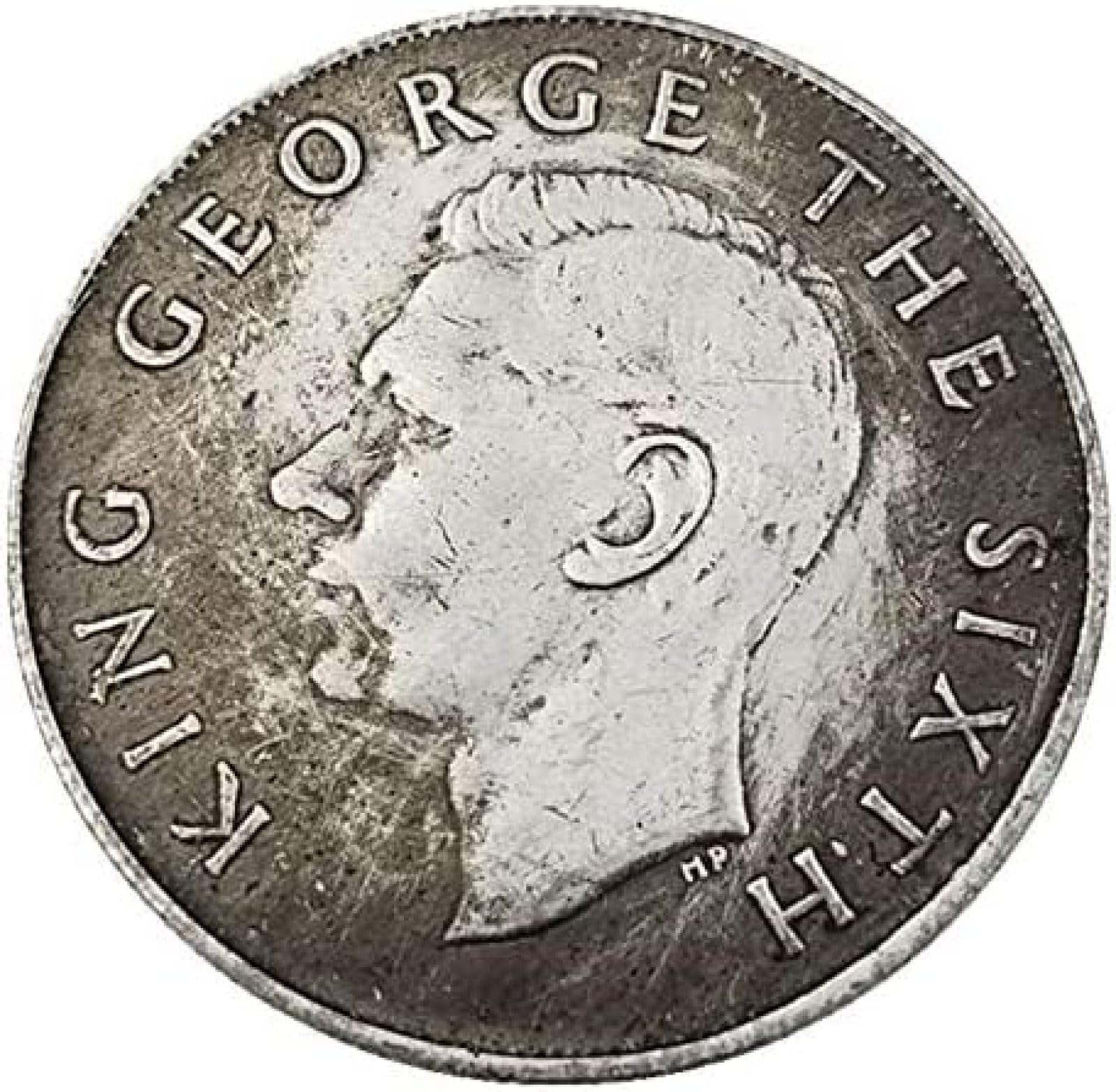 Wlzqelvcf Silver 1652-1952 Commemorative Coin Antique Dollar Collectible Decoration