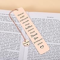 Vista 3 de Regalos de jefa para mujer, regalos de agradecimiento para jefa, señora, jefa, marcapáginas de agradecimiento, regalos para el día del jefe, líder