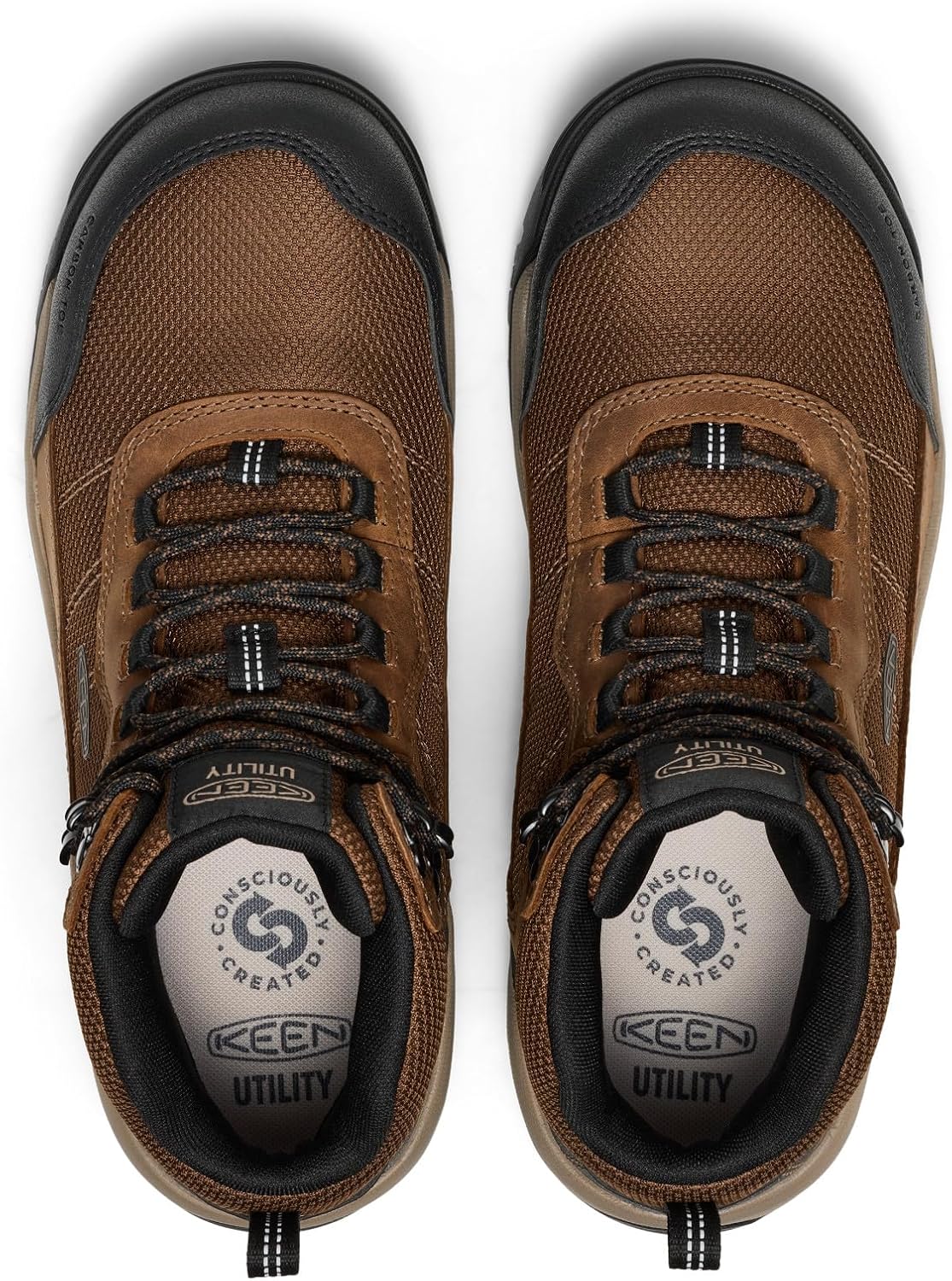 KEEN Utility mens Skokie Hiker Style Mid Height Composite Toe 90 Degree Waterproof