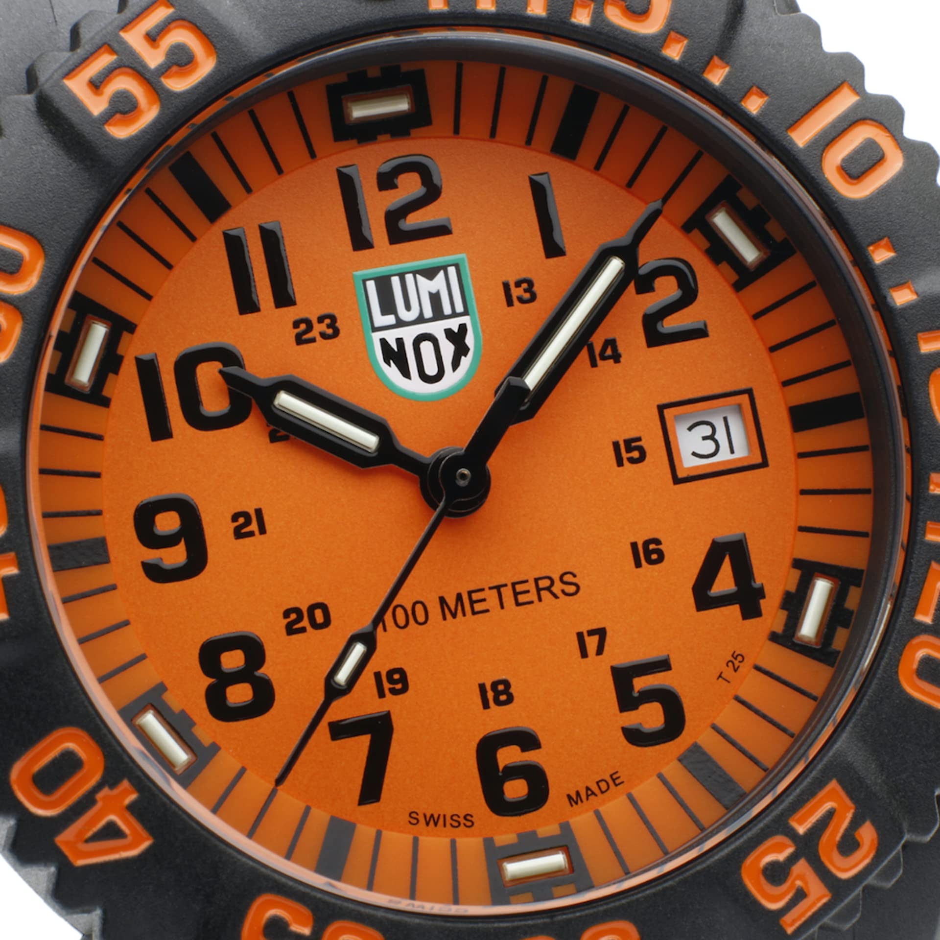 Luminox - G Kollektion Sea Lion Herrenuhr 44mm - Militäruhr in Schwarz mit Datumsanzeige 100m Wasserdicht - Mehrere Varianten - Hergestellt in der Schweiz - Herren Uhr - Hergestellt in der Schweiz
