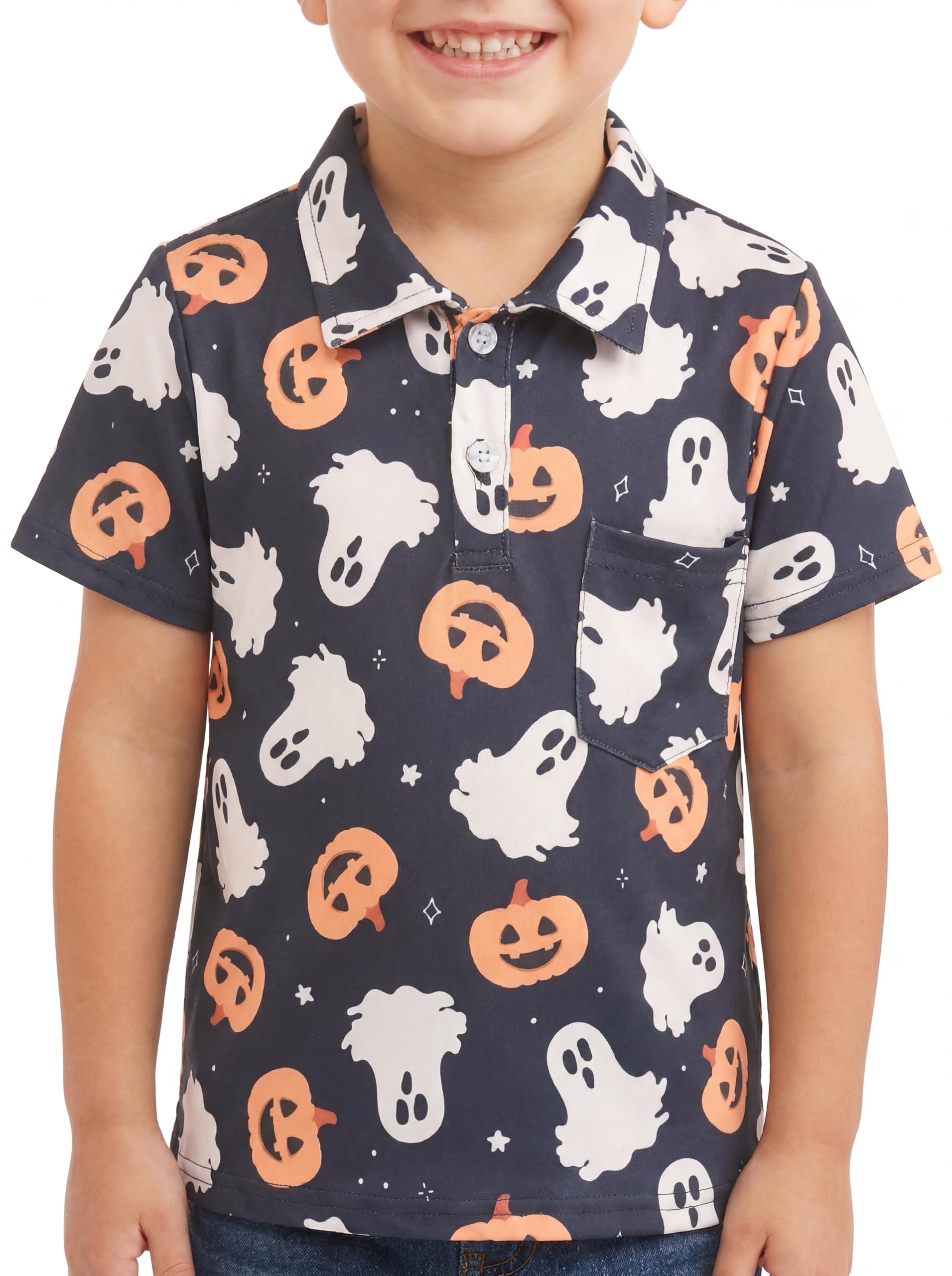 Unique Baby Moisture Wicking Kids Polo Shirts for Toddler Boys Polo Shirt