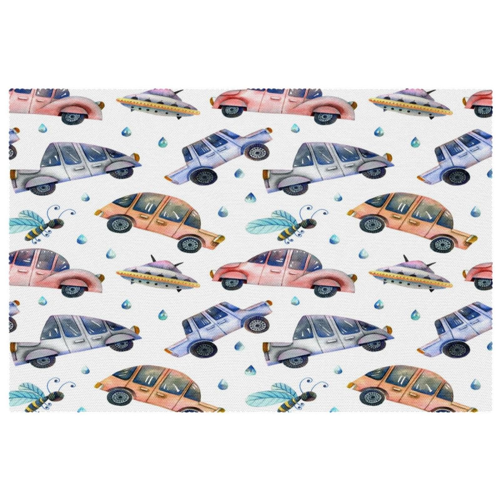 Set de table Moving Cars Flying Bee de qualité supérieure 30,5 x 45,7 cm