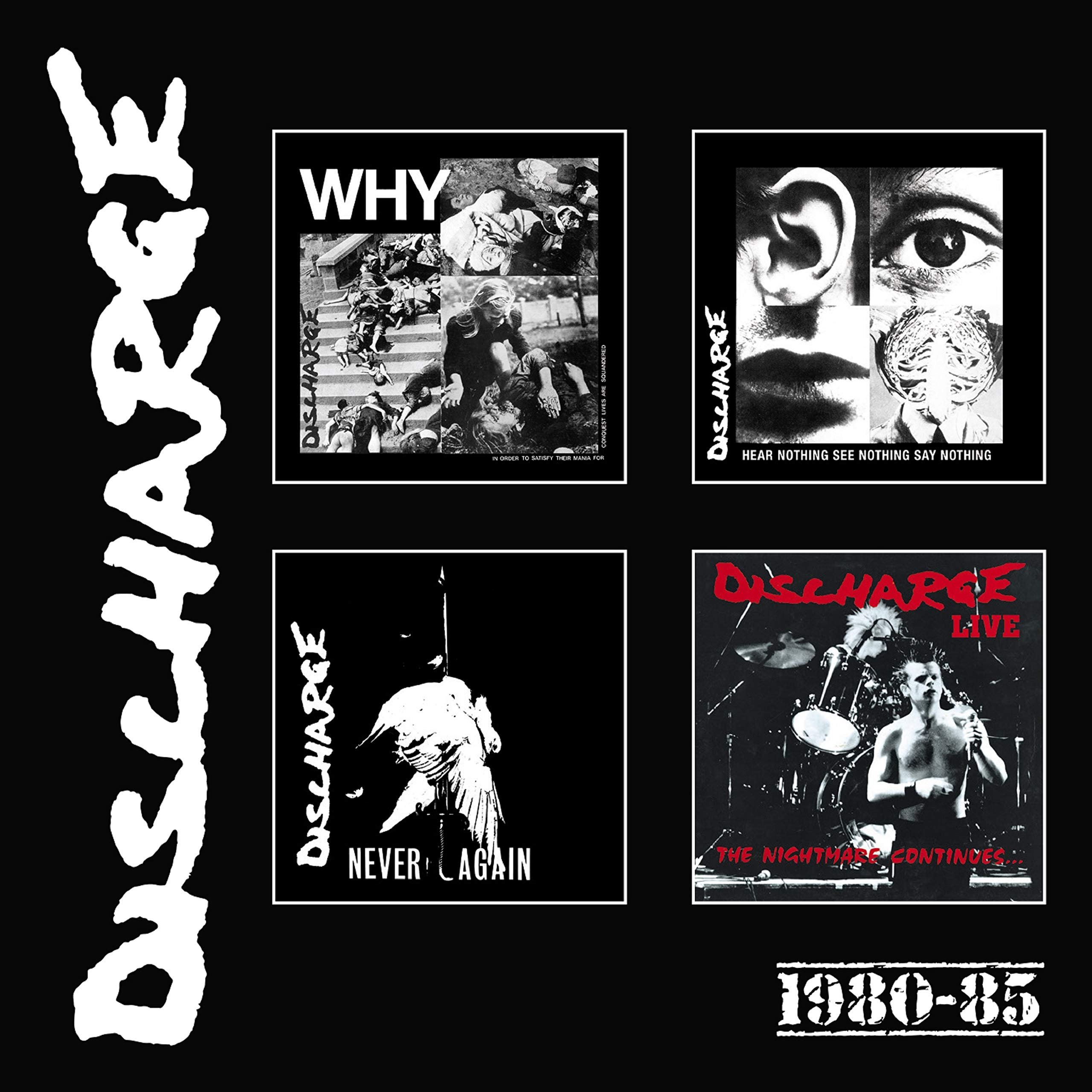 Discharge - 1980-85 (Captain Oi!) 4CD Box Set