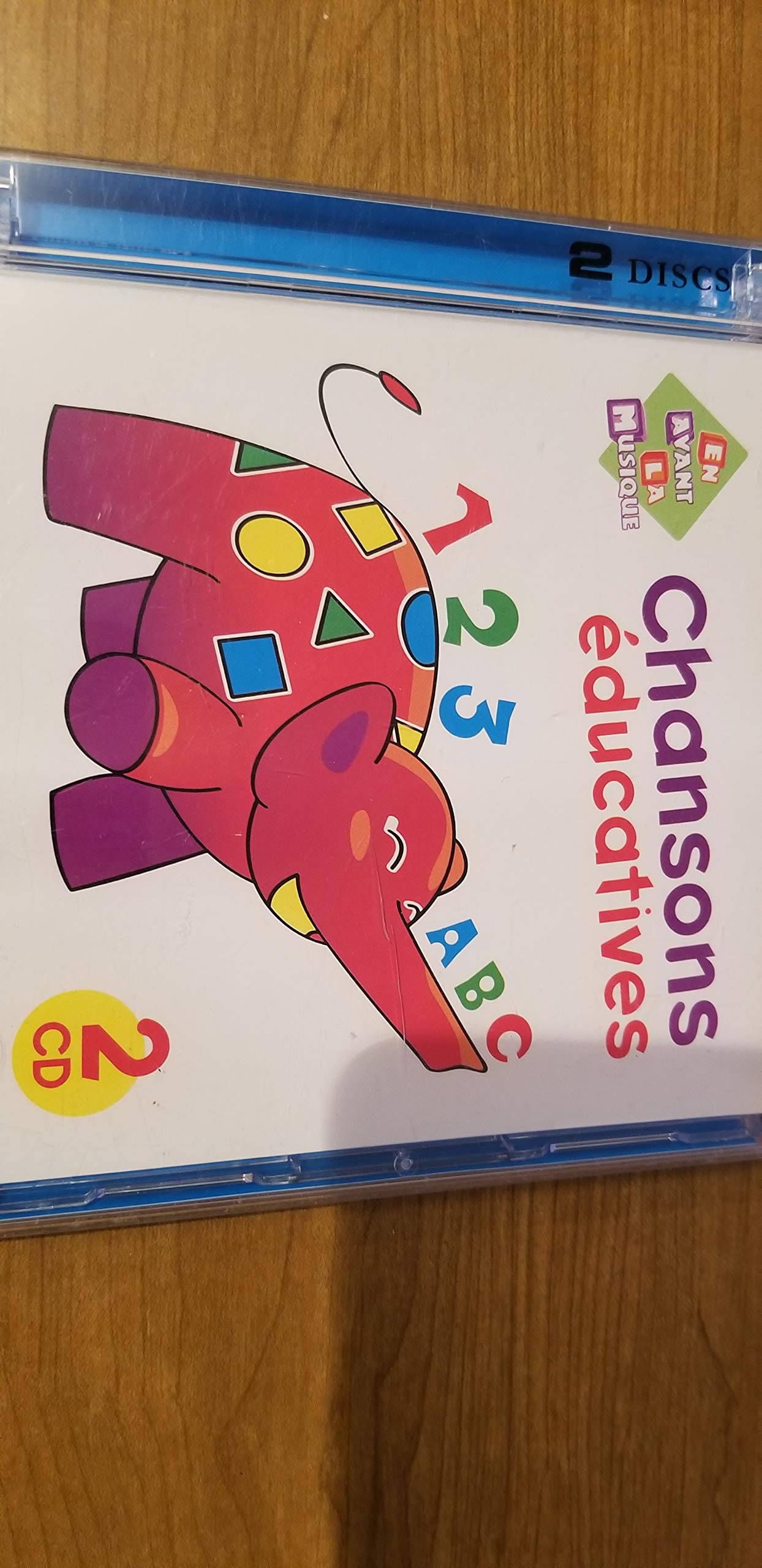Chanson éducatives 2CD [Audio CD] en avant la musique