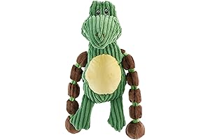 Durable Charismatic Pet Dog Toy: Thunda Tugga Gator Plush Squeaky