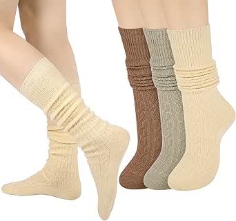 FEMME BULLE CHAUSSETTES Crochet Long Jambières Chaussettes Hautes Bas Danse EUR 21,22 - FR